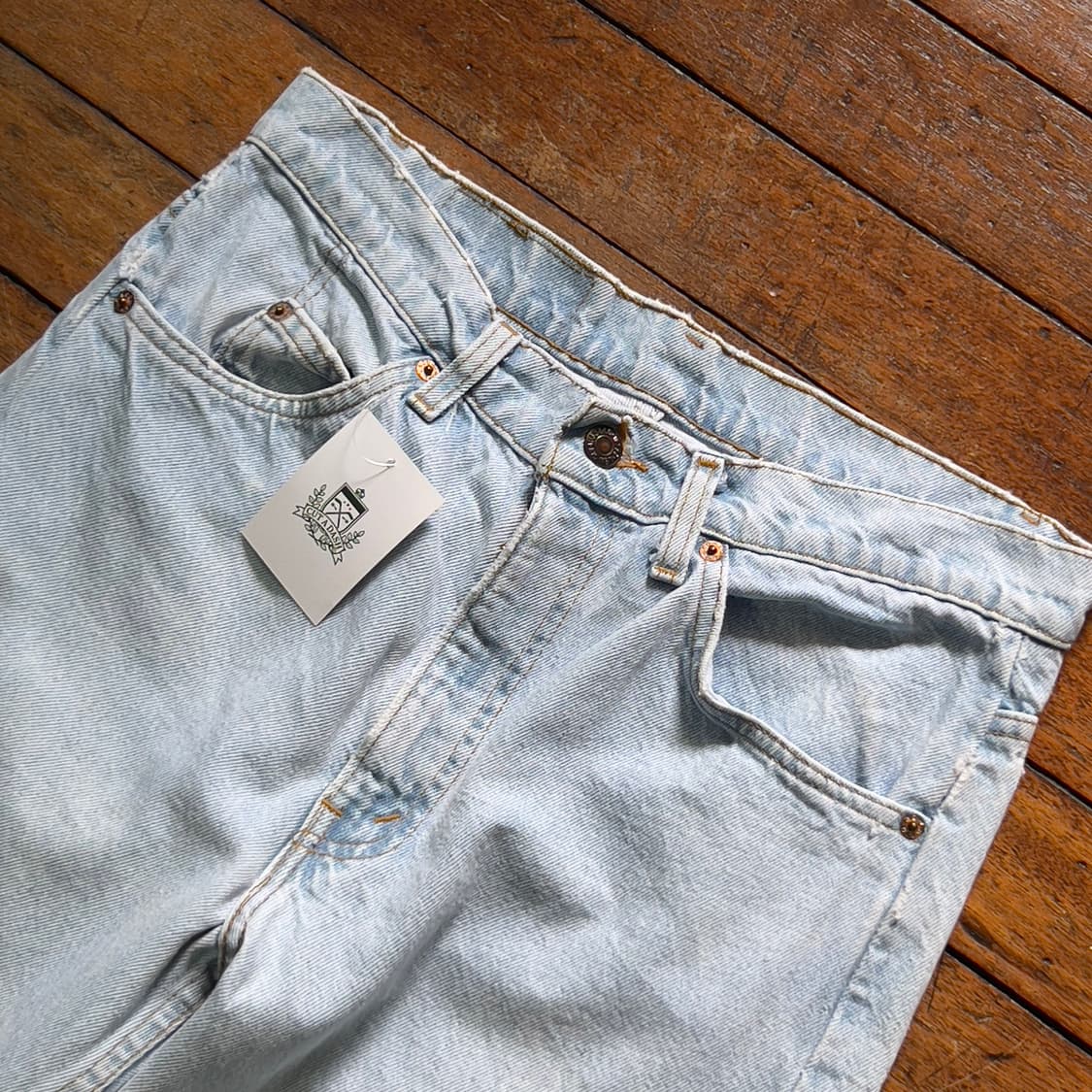 90’s 리바이스 505 오렌지탭 데님팬츠 USA 상품이미지2