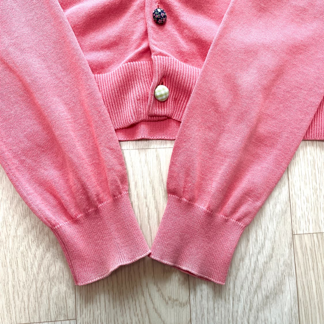 Ne-net 네넷 핑크 후드 가디건 상품이미지4