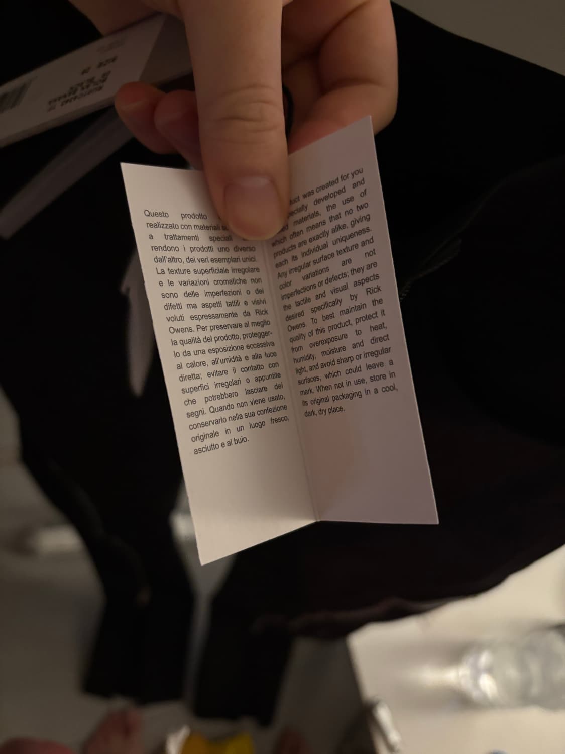 Rick Owens Bolan Banana Pants Black 급처 상품이미지9