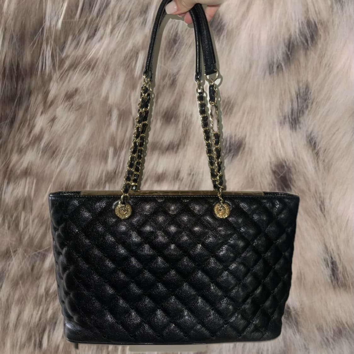 러브캣 블랙 숄더백 상품이미지2