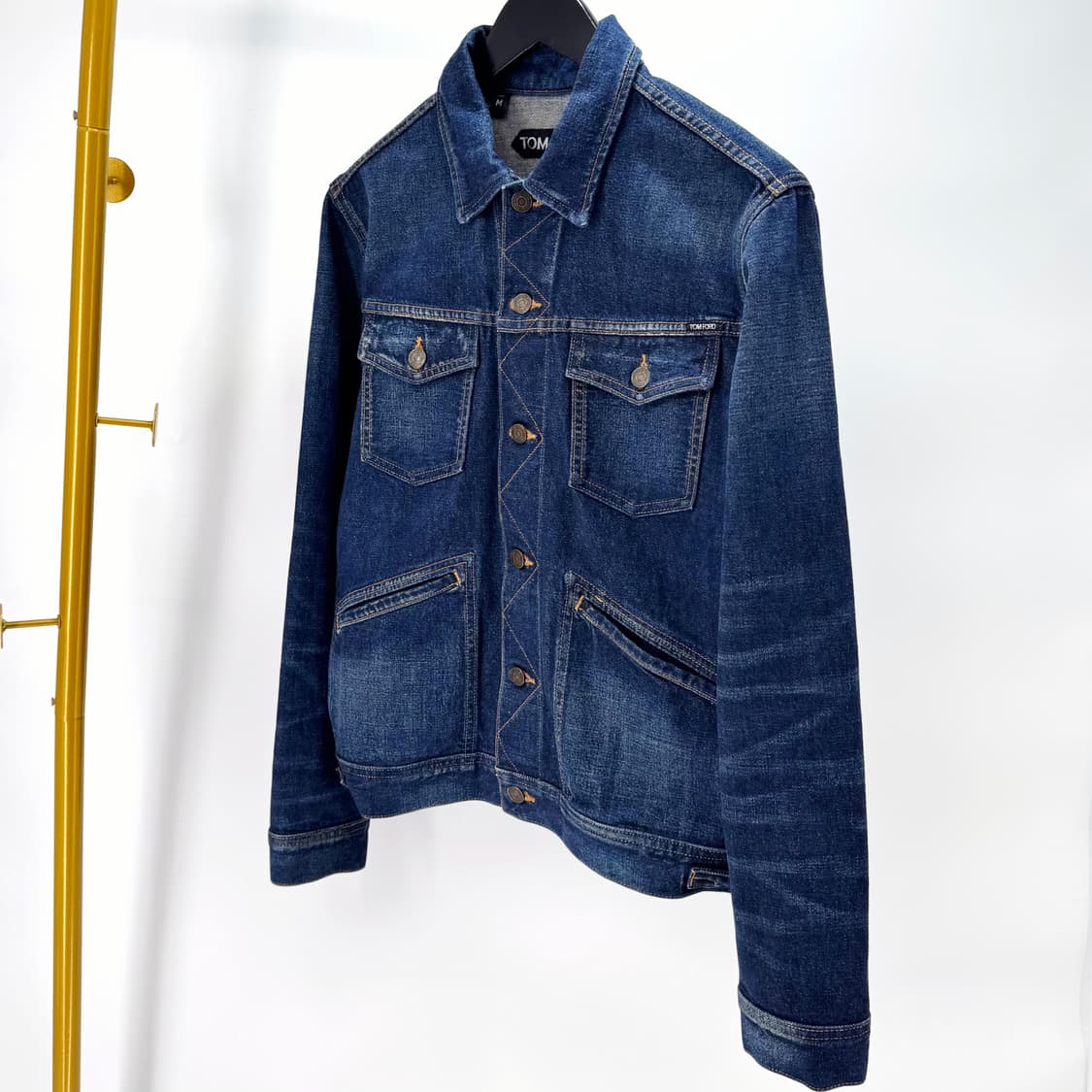 [M사이즈] 톰포드 데님 트러커 자켓 상품이미지4