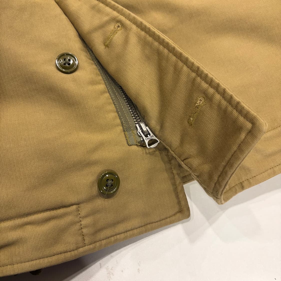 에스피오나지 베이지 퍼 카라 덱 자켓 B850 상품이미지6