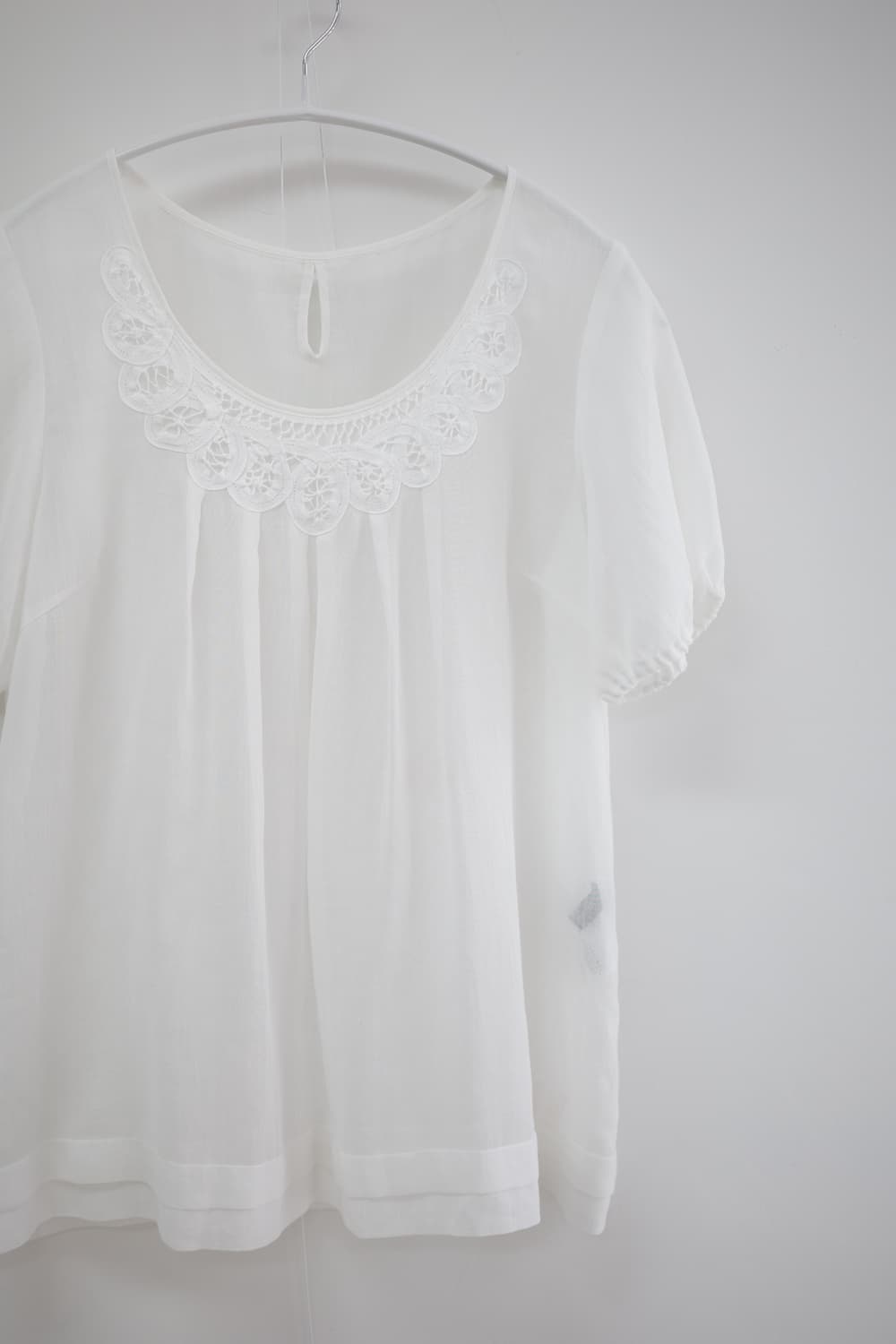 Lauture amont white blouse 상품이미지6