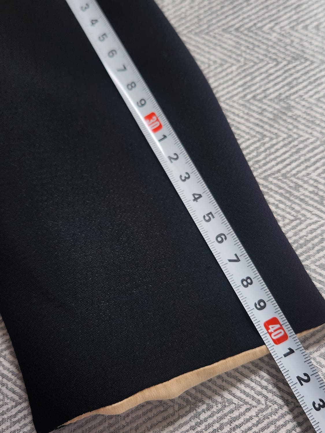 [85] 지고트 반팔 정장 원피스 55 블랙 하객룩 오피스룩 상품이미지8