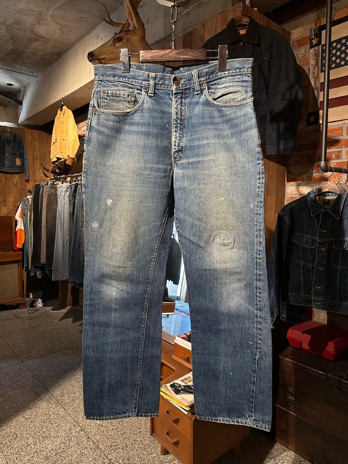 70s Levis 517 Big E Denim Pants 상품이미지2