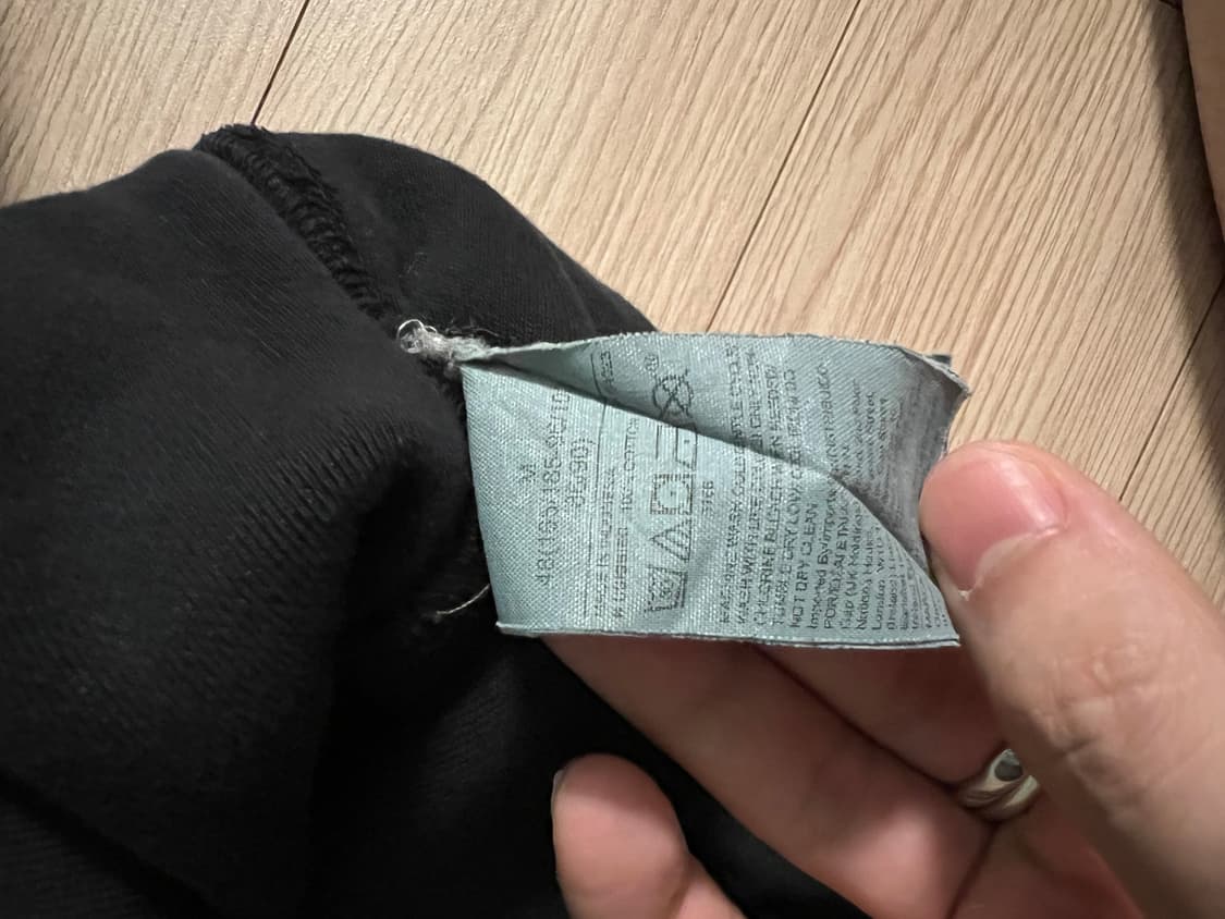 Yeezy gap 퍼펙트 후디 블랙m 새상품 상품이미지4
