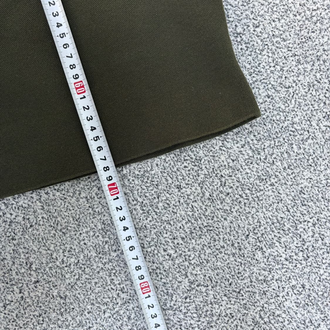 L 무신사스탠다드 반팔 니트 카라티 0420J 상품이미지6