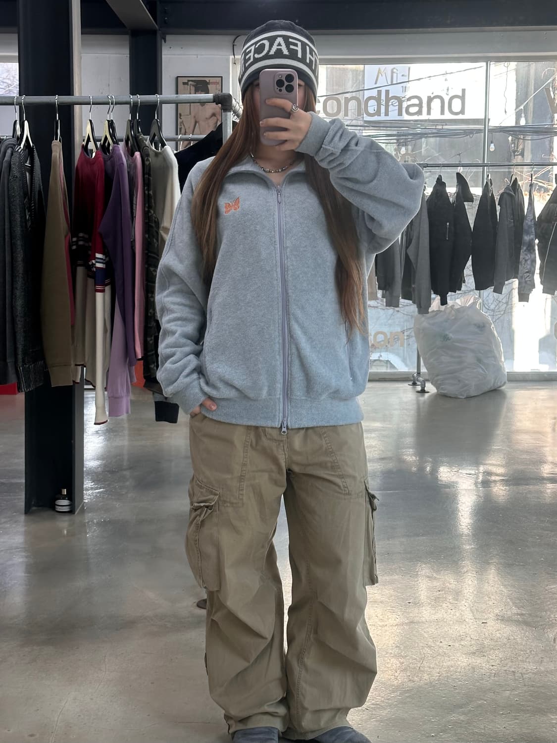 니들스 x 스튜디오스 플리스자켓 데드스탁 상품이미지2