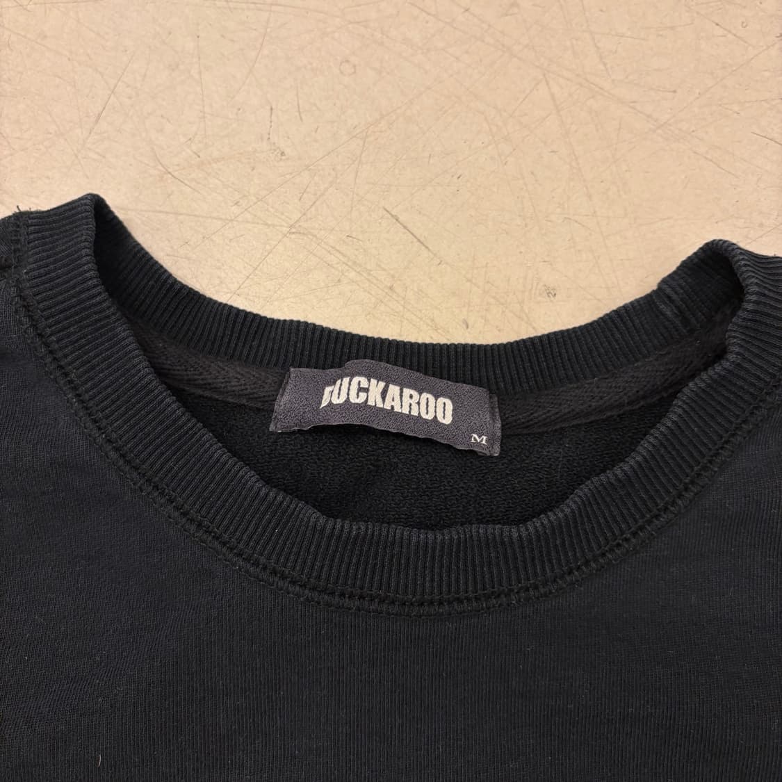 버카루 y2k 윙로고 맨투맨 상품이미지3