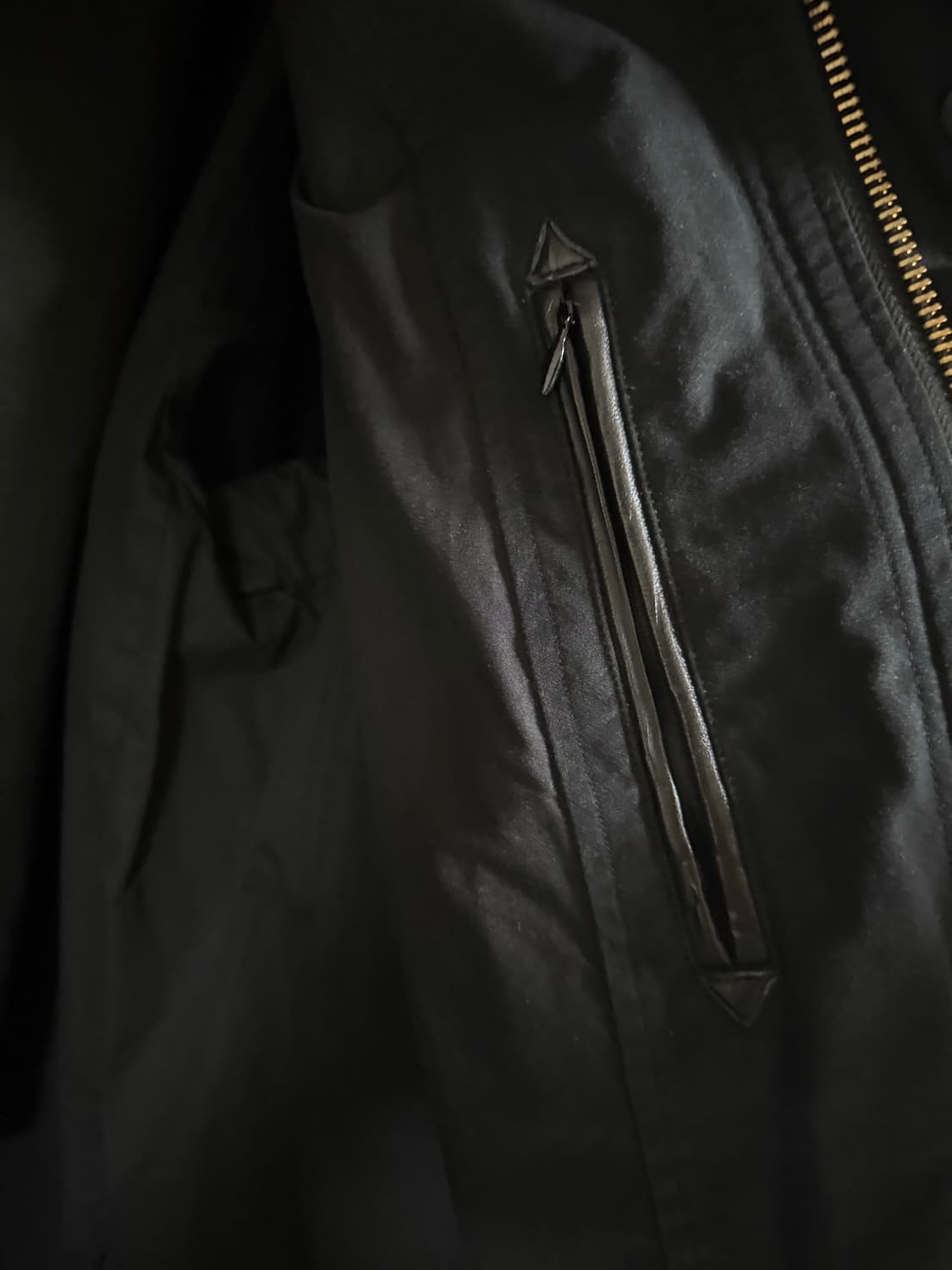 우드비 washed leather weather cloth coat 상품이미지6