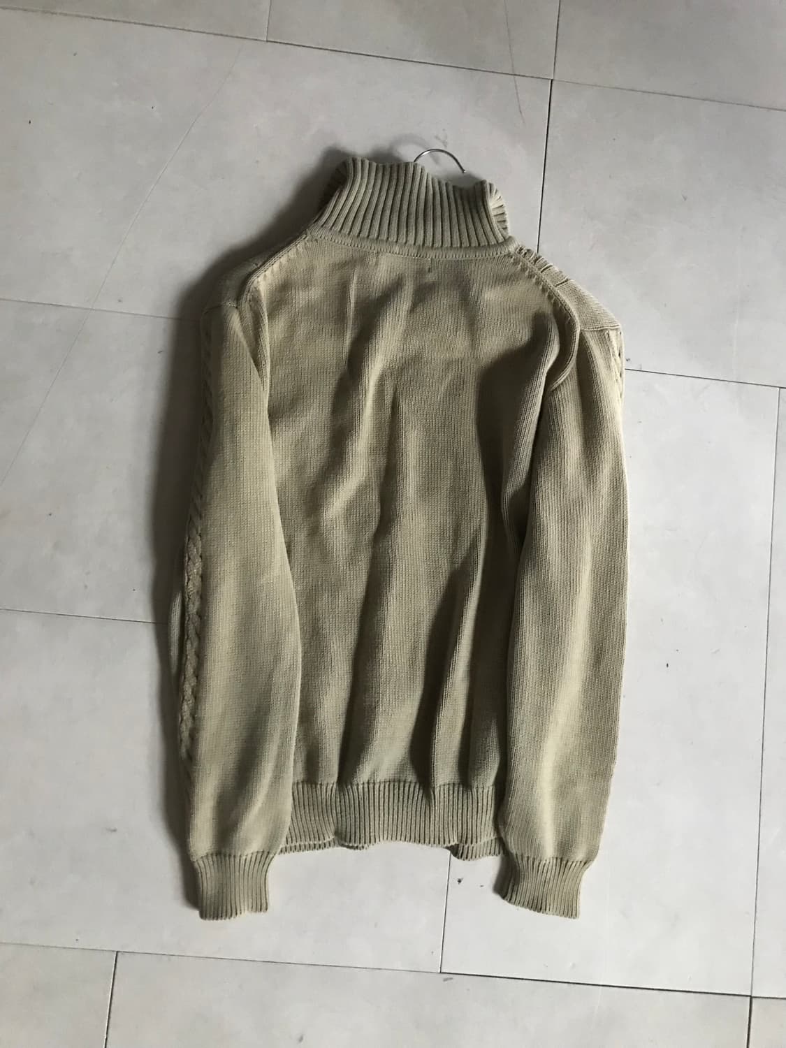 빈폴 카키 니트집업 상품이미지10