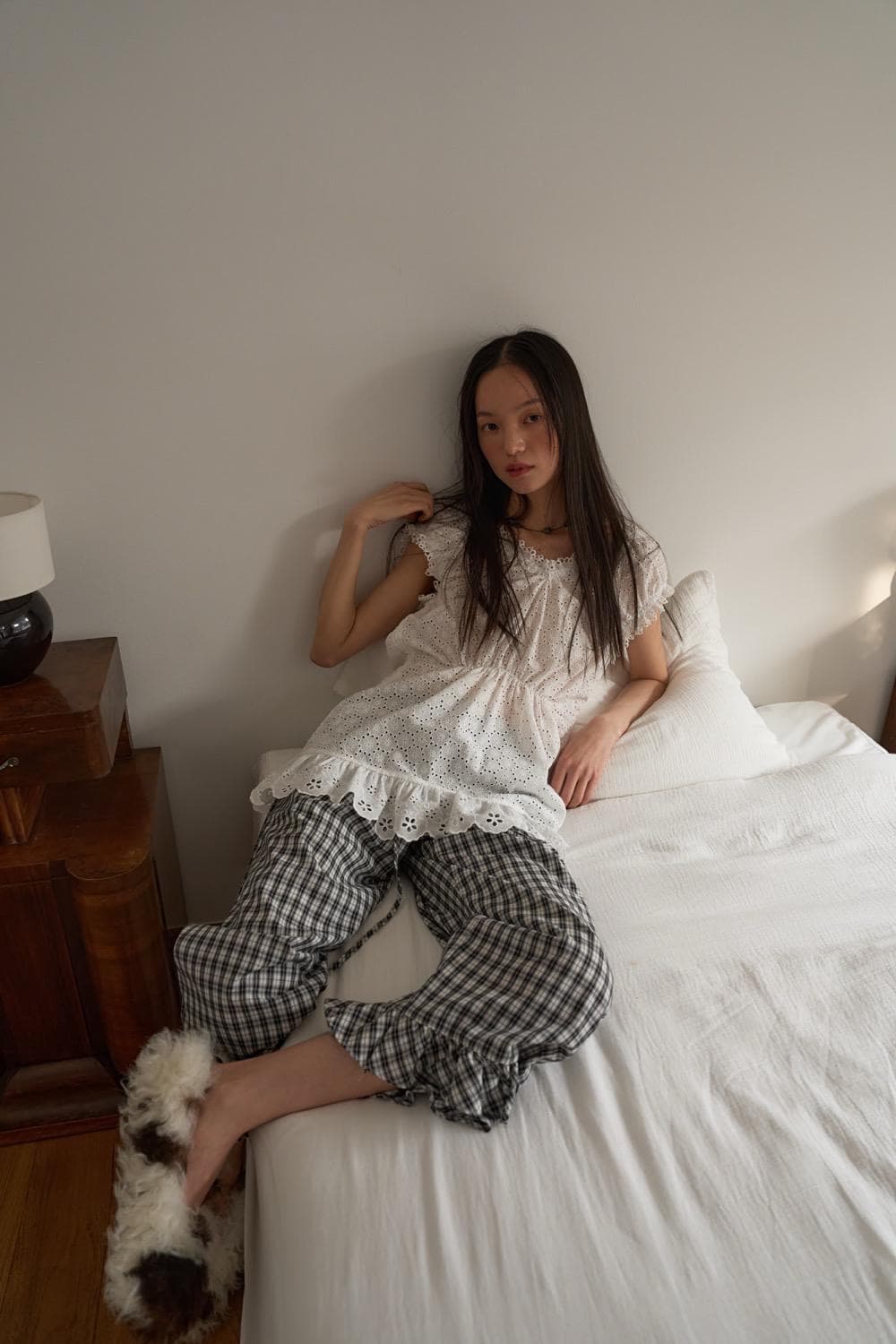 아우어솔티 Floral Eyelet Mini dress 미니 드레스 상품이미지4