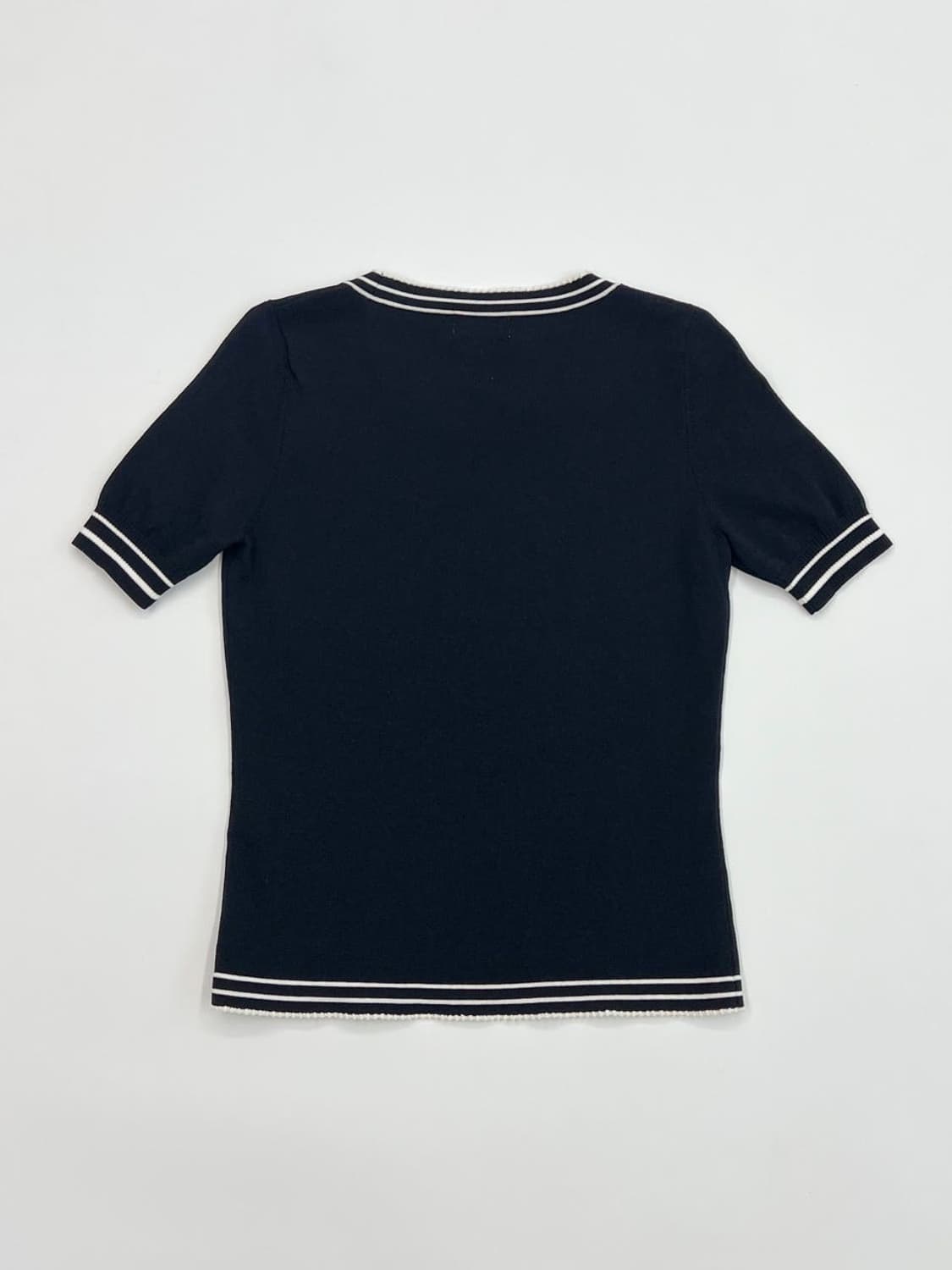 courreges / 꾸레쥬 블랙 썸머 니트  상품이미지5
