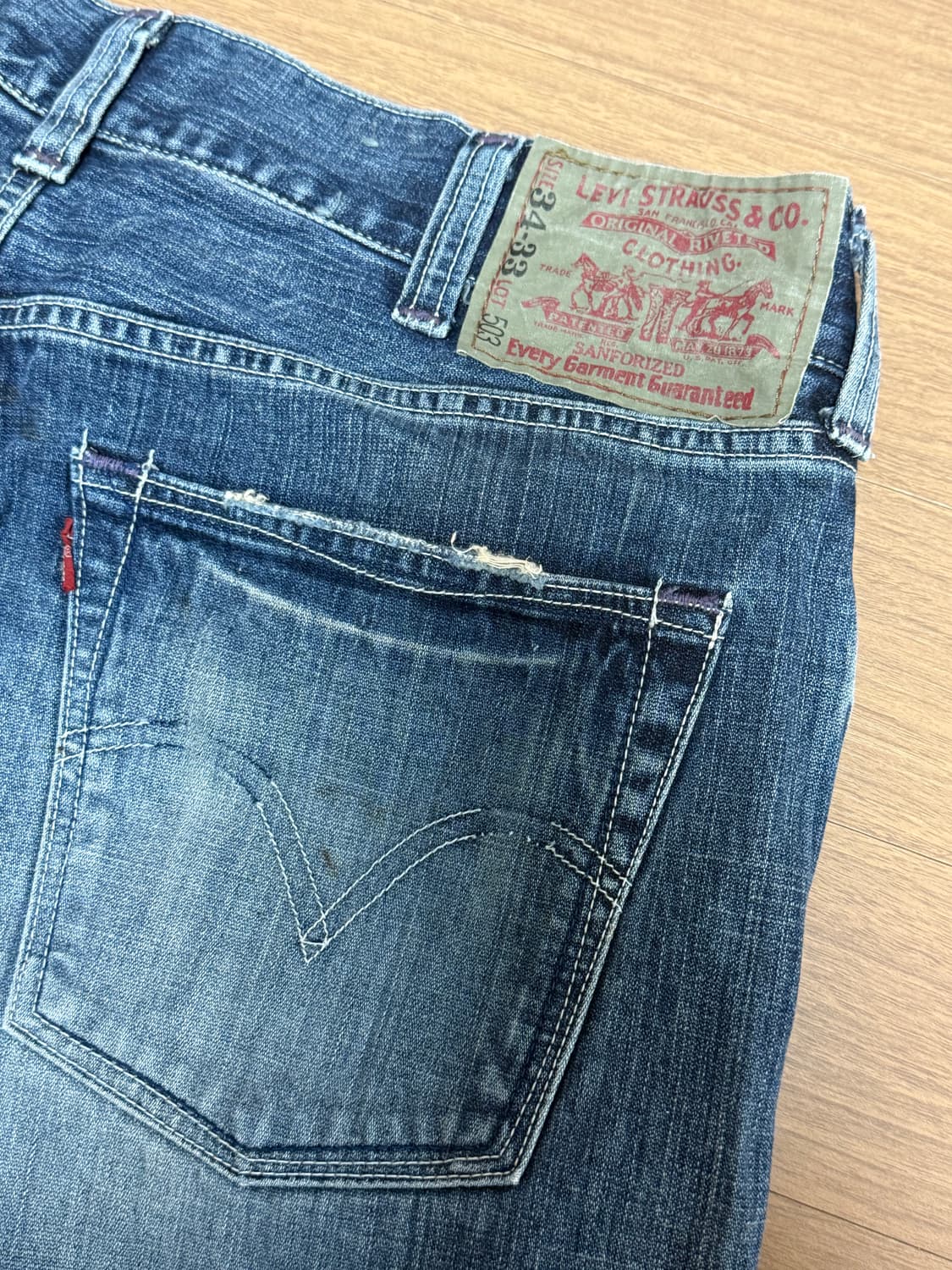 리바이스 일본판 503  상품이미지3