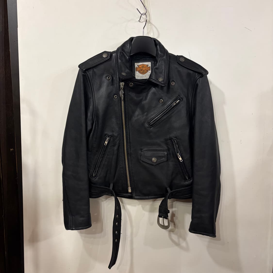올드 할리데이비슨 더블라이더 레더자켓34 상품이미지2
