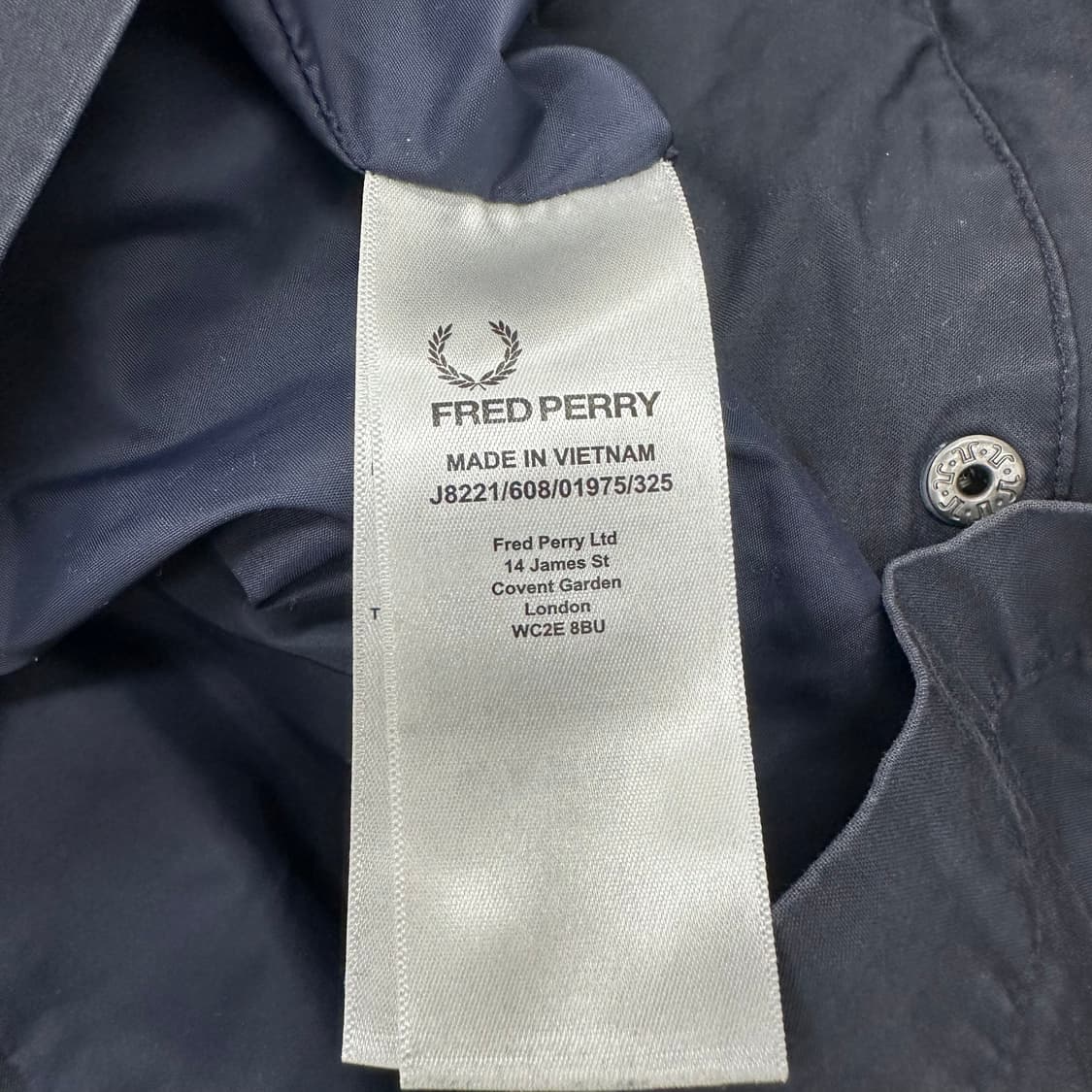 프레드페리 필드 후드자켓 상품이미지4