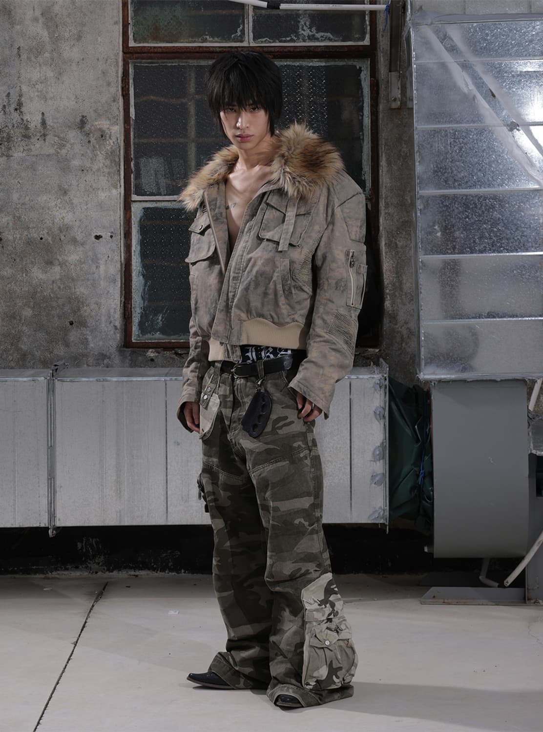 Bomber Fur Jacket 봄버 퍼 자켓 상품이미지3