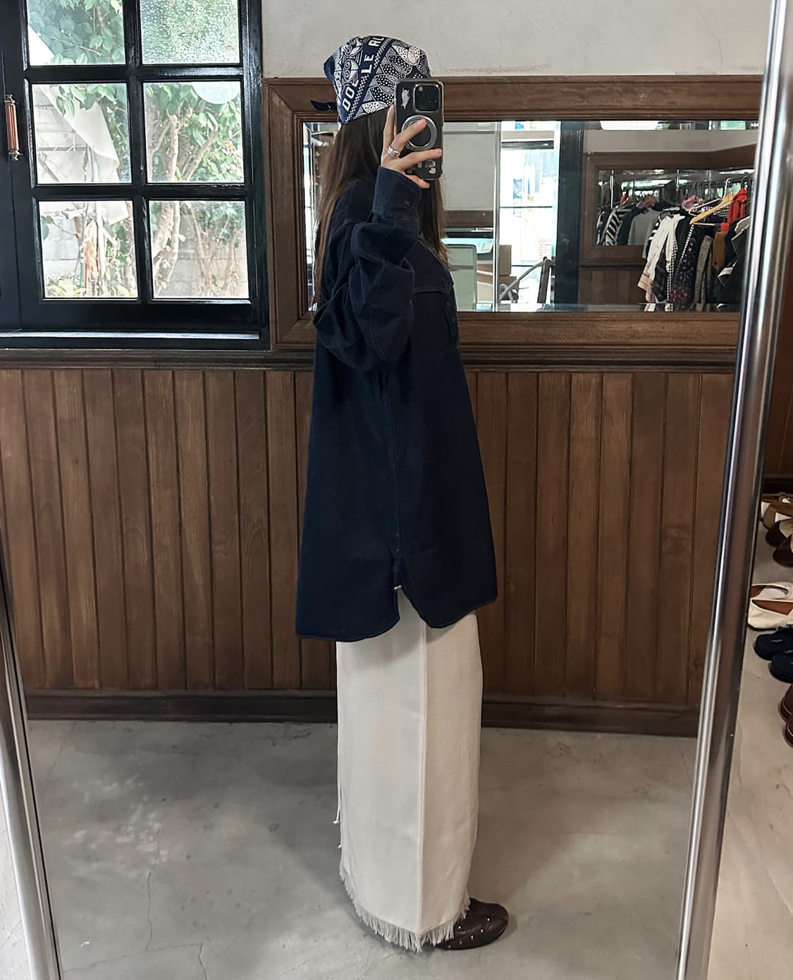 RRL indigo work denim shirkt 상품이미지3