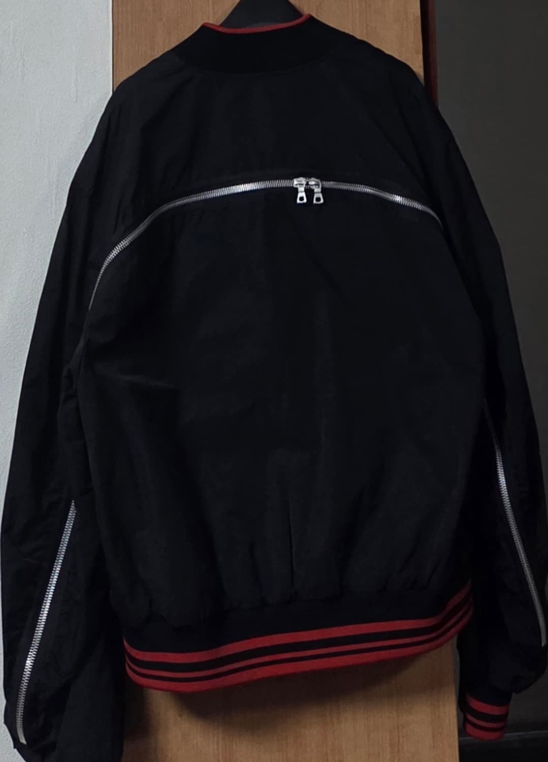 Dries van noten back zipper bomber 상품이미지2