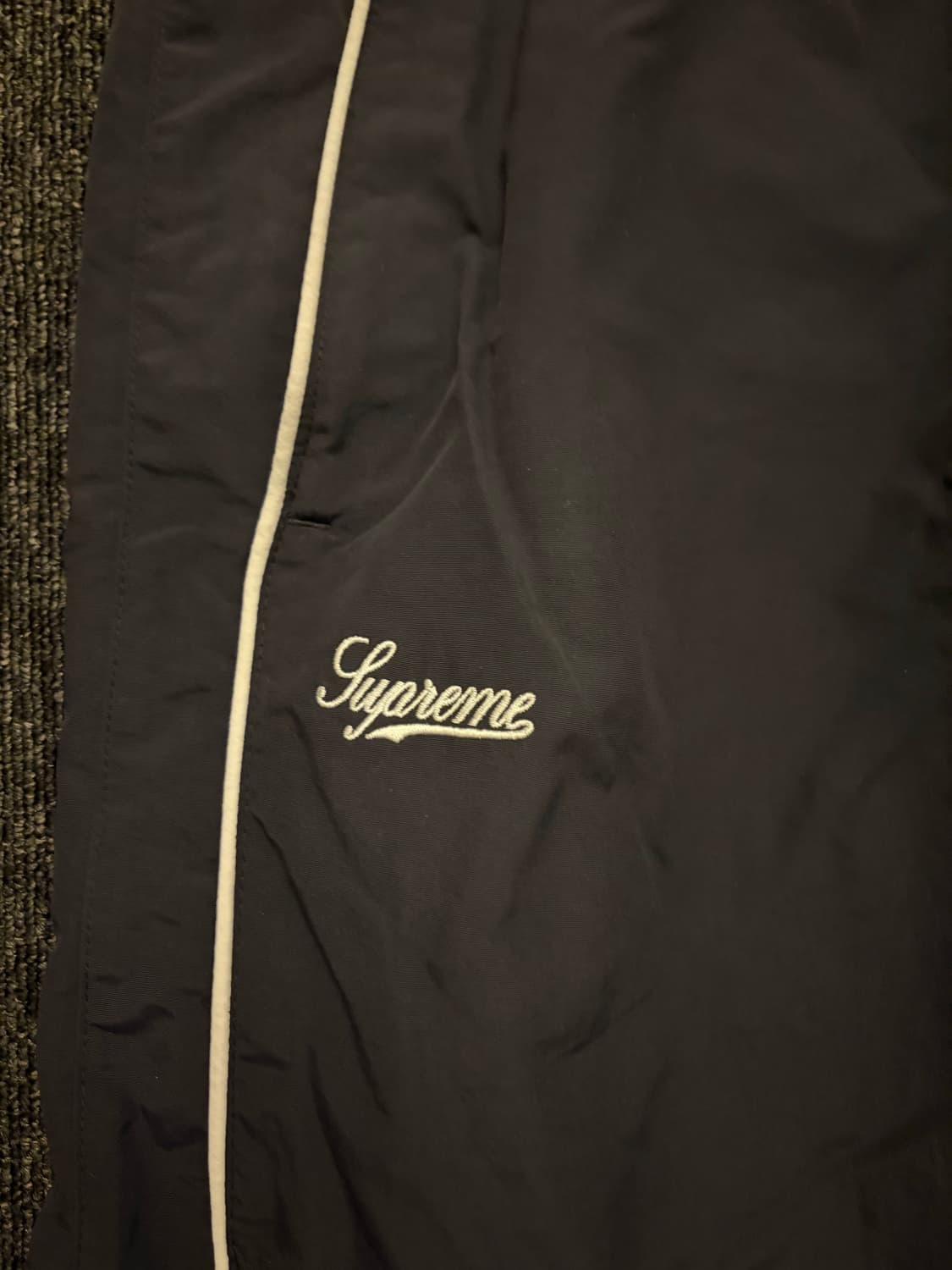 슈프림 콘트라스트 파이핑 트랙 팬츠 m 상품이미지2