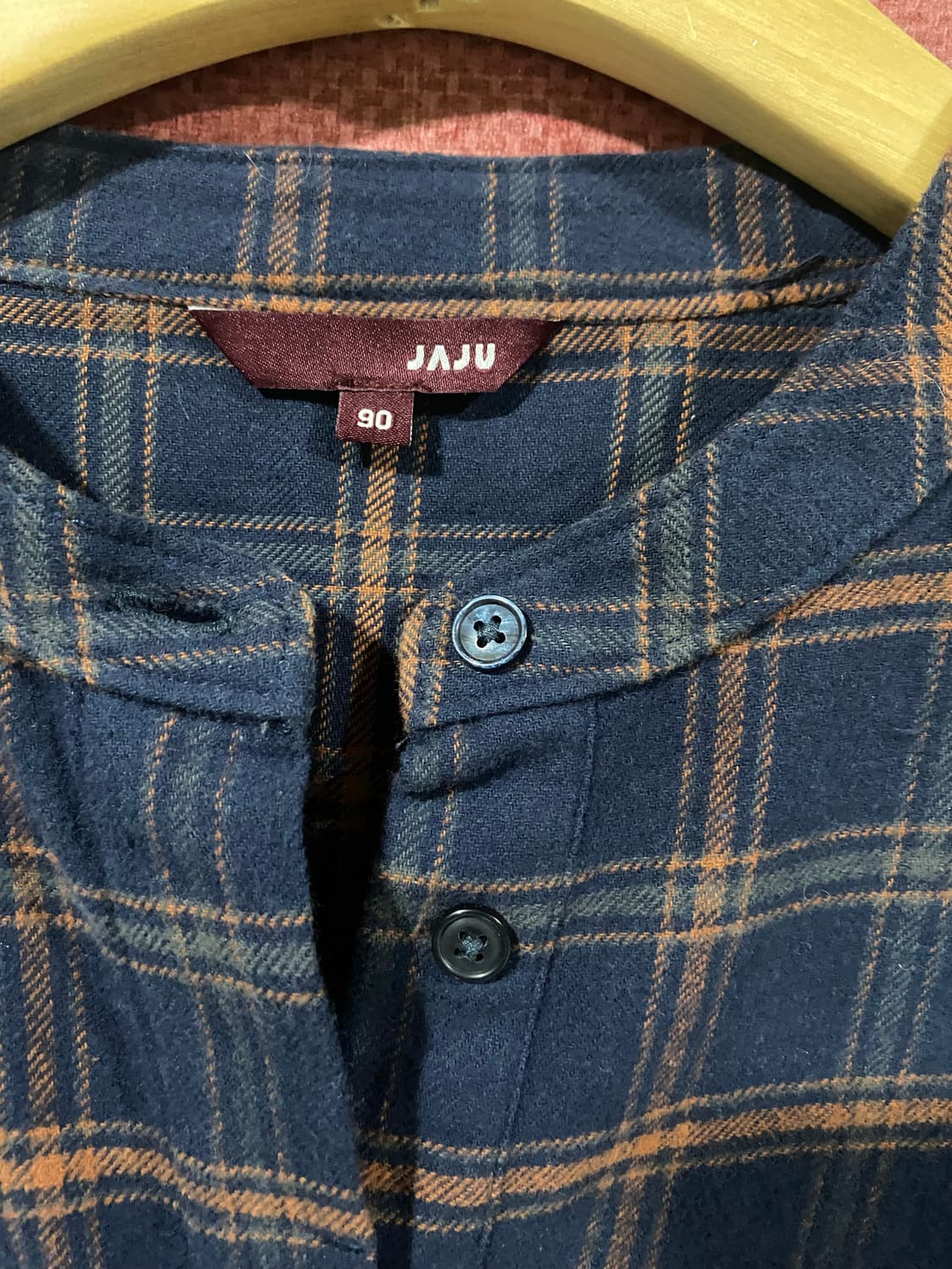 JAJU 자주 체크 원피스 90 상품이미지3