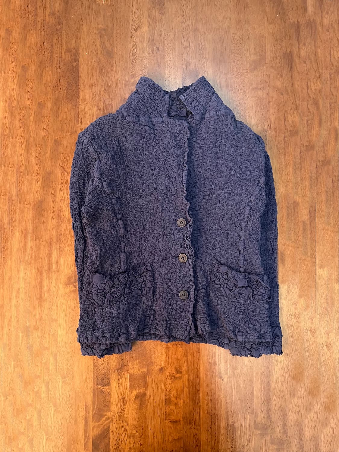 이세이 미야케 콜리플라워 주름 자켓 상품이미지2