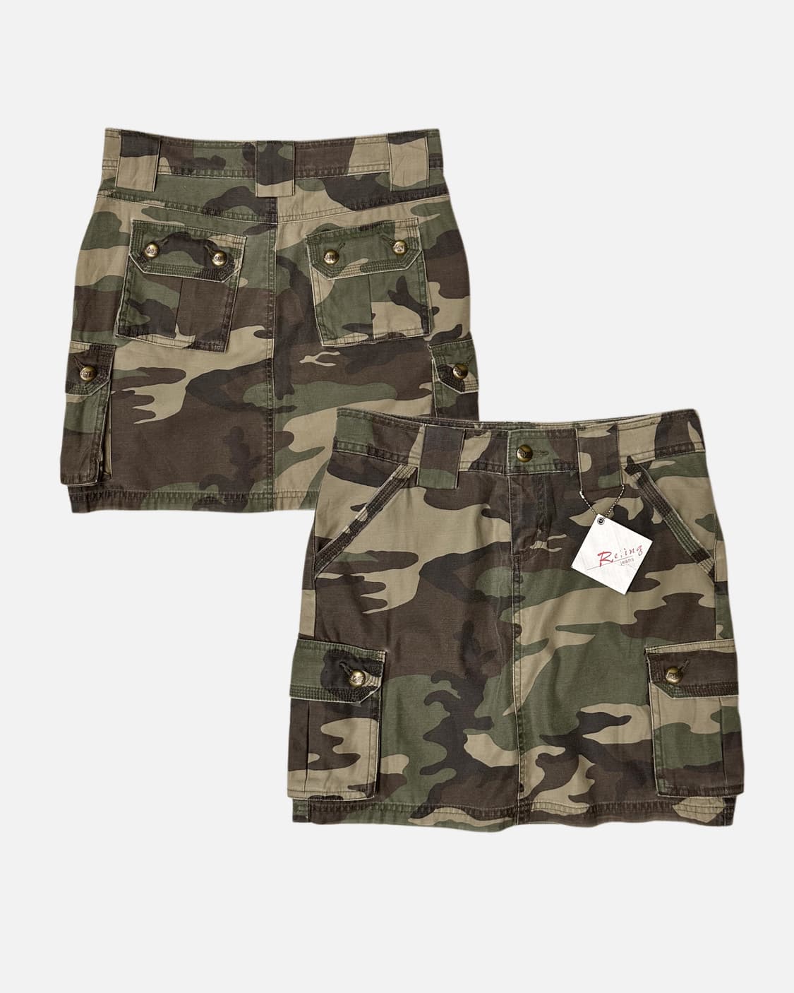 RE;ING military camo cargo skirt 상품이미지1