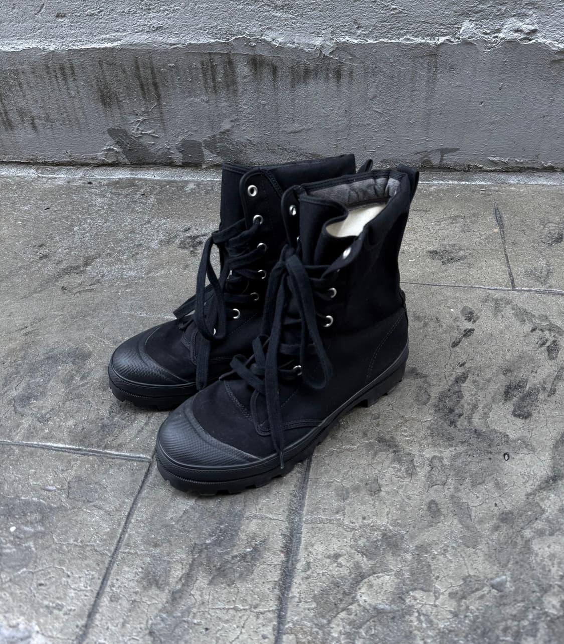 꼼데가르송 옴므 컴뱃 밀리터리 부츠 상품이미지3