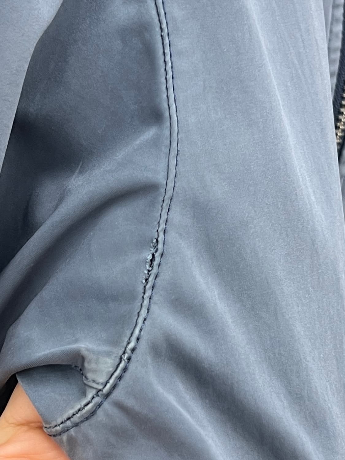 스톤아일랜드 다비드 져지 -TC MA-1 블루종 상품이미지9