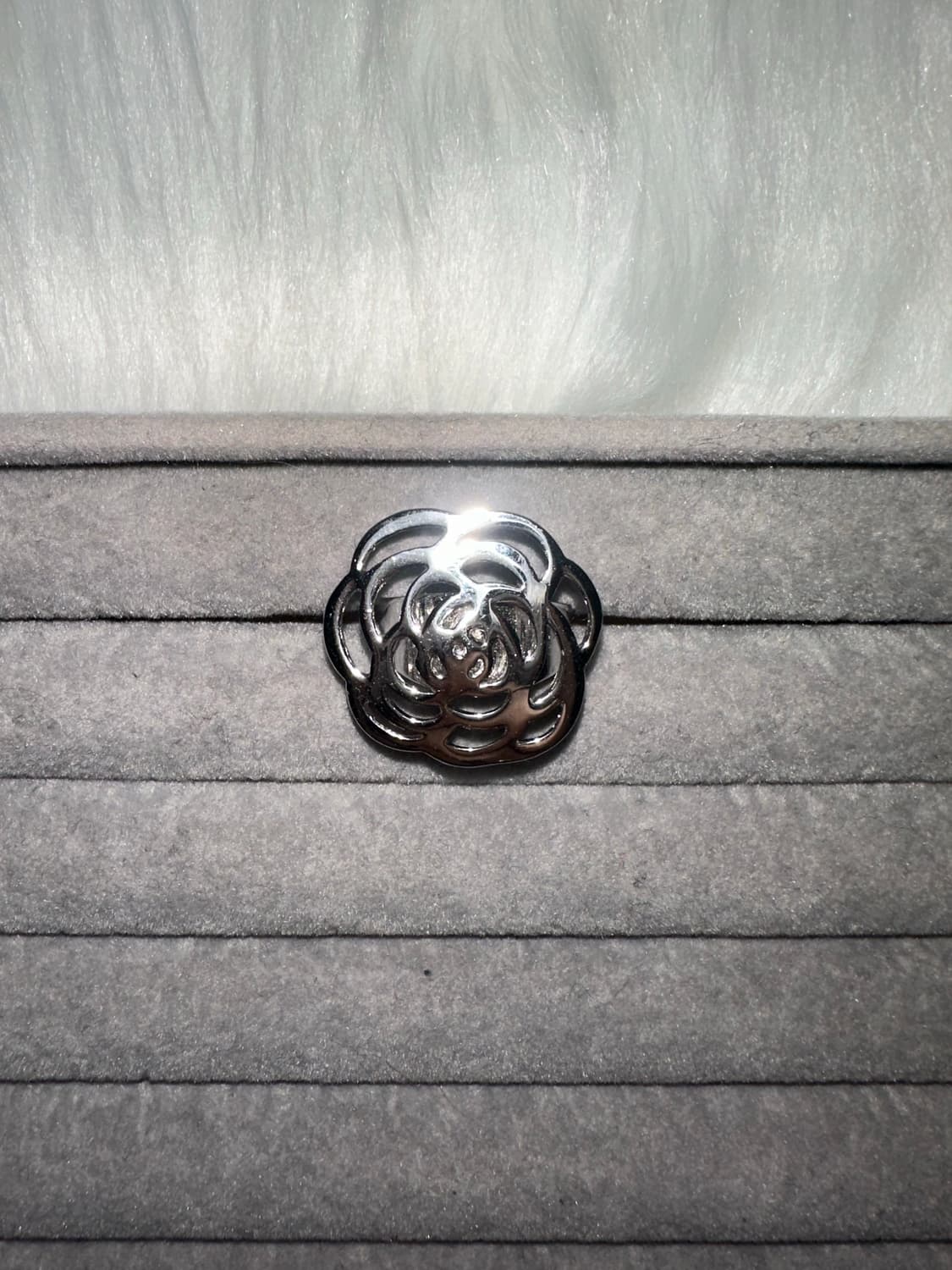 오리엔탈 고스펑크 장미 반지 상품이미지1