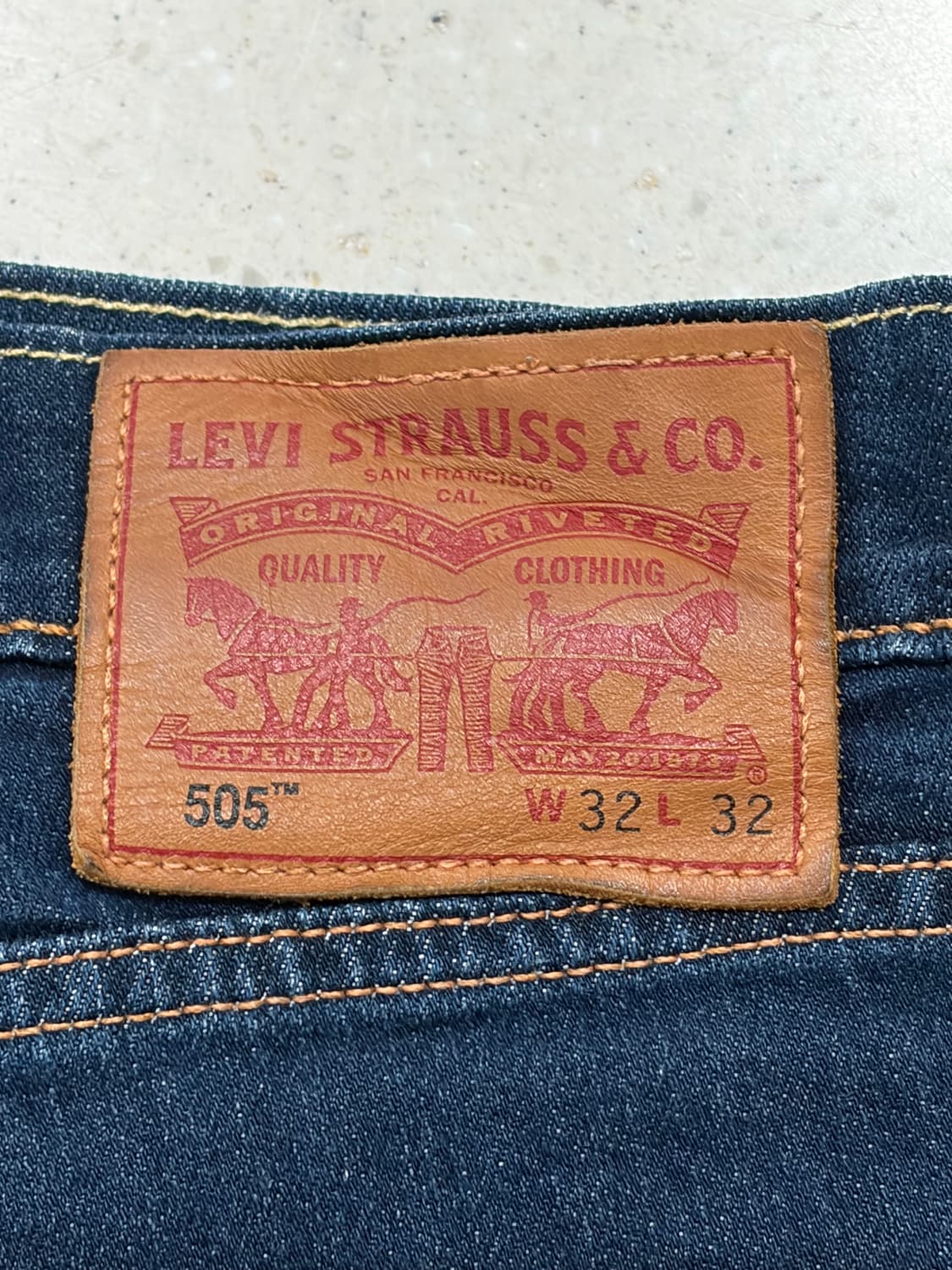 리바이스 스트레이트 505 / 32 size 상품이미지9