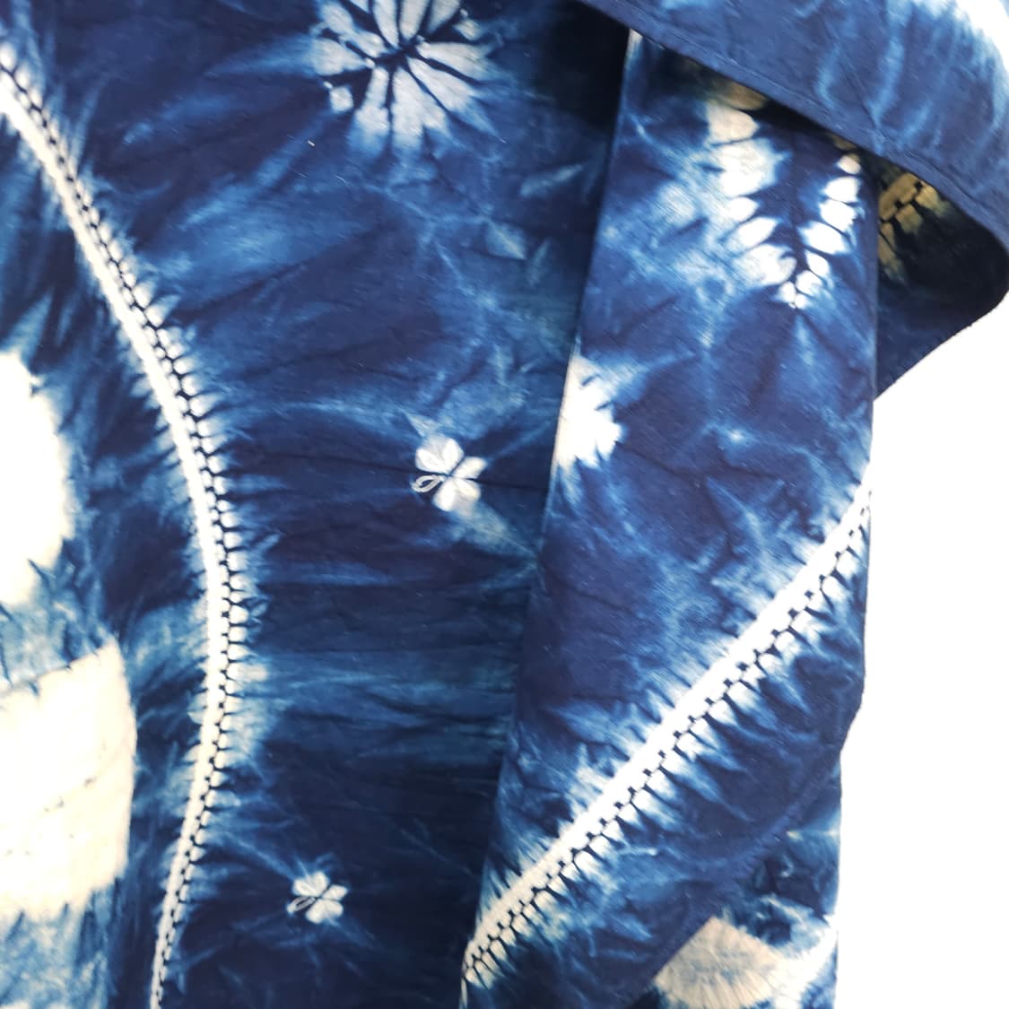 JAPAN 일본 핸드다잉 인디고 패브릭 시보리 상품이미지4