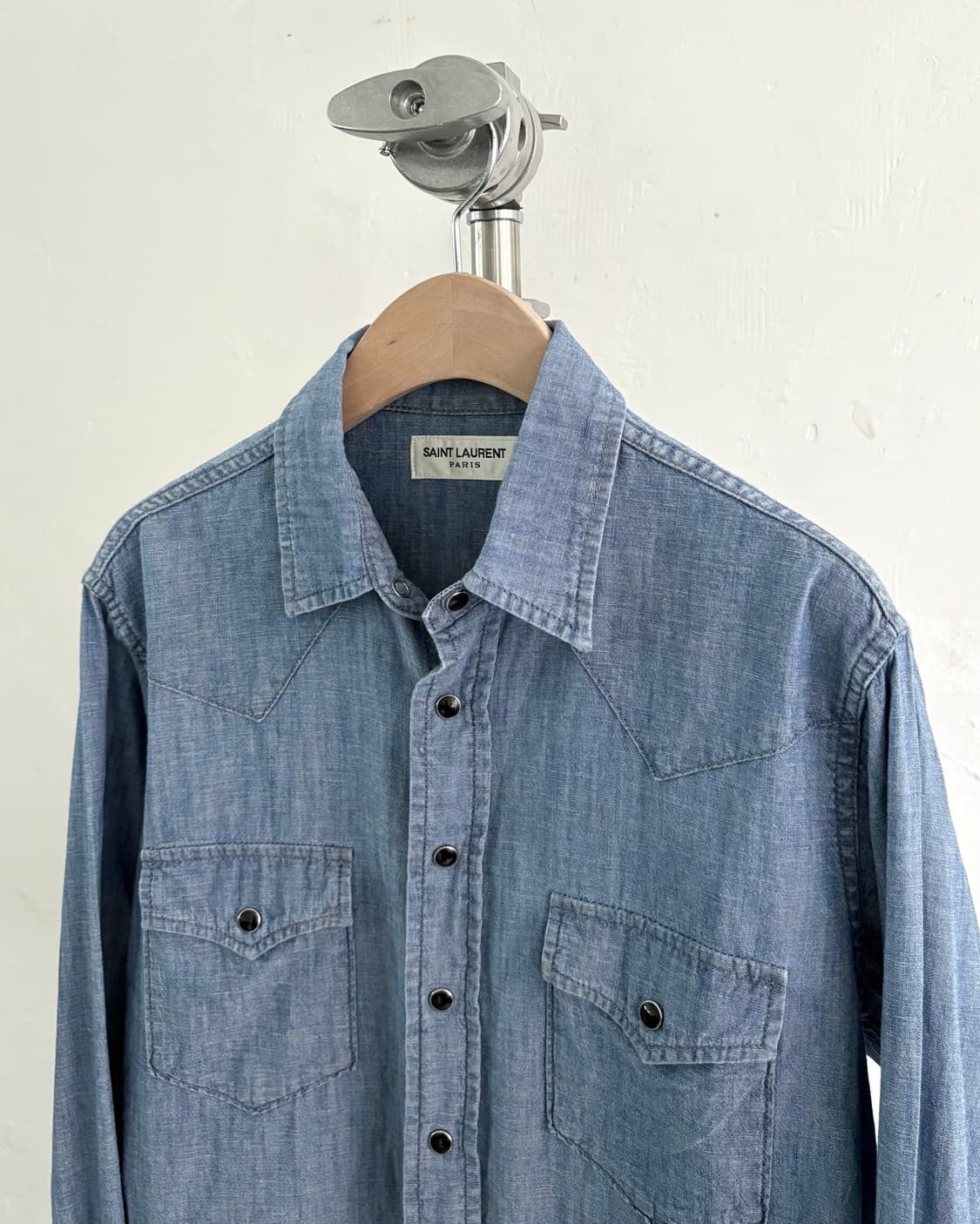 Saint Laurent 생로랑 데님 웨스턴 셔츠 상품이미지5