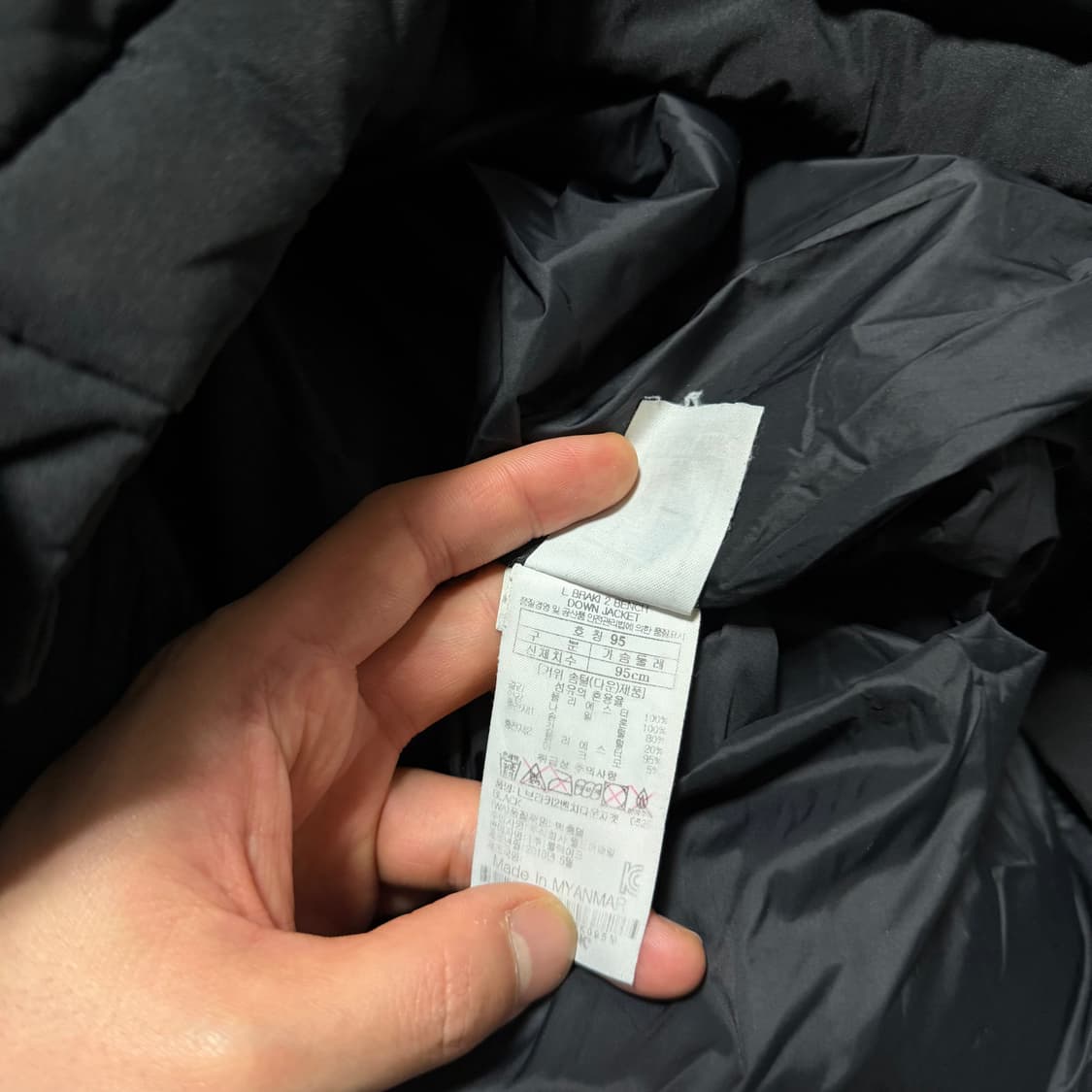 블랙야크 구스다운 롱 패딩 자켓 상품이미지6