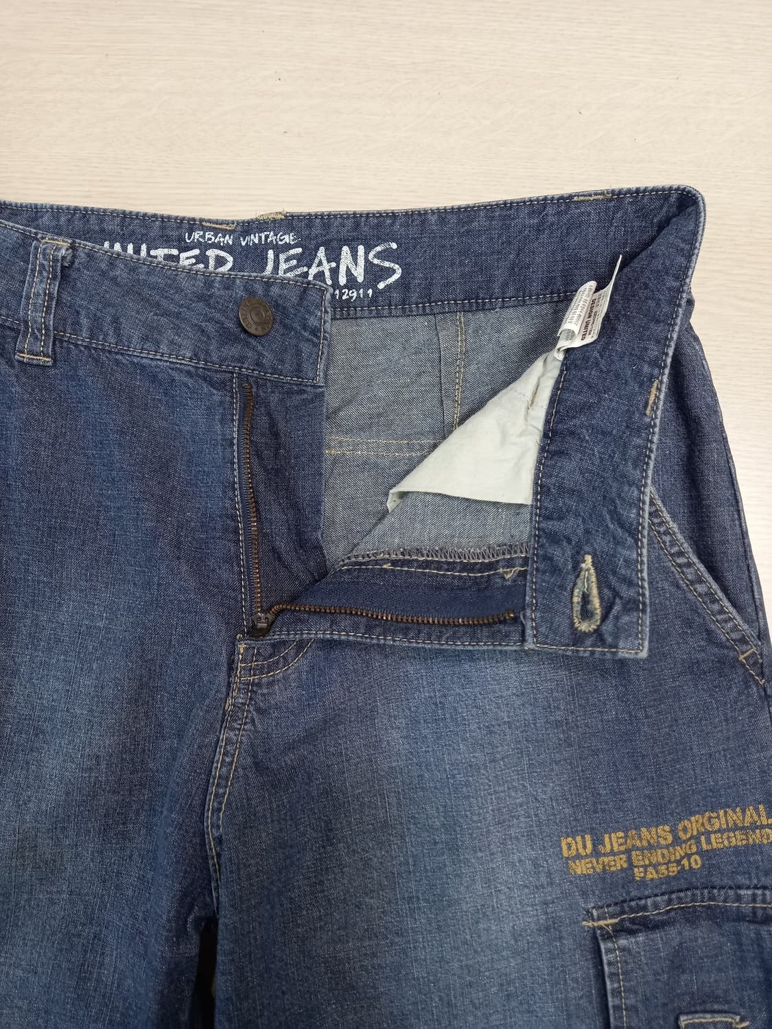 28 DESIGN UNITED 봄여름용 카고 세미와이드진 28-959 상품이미지6