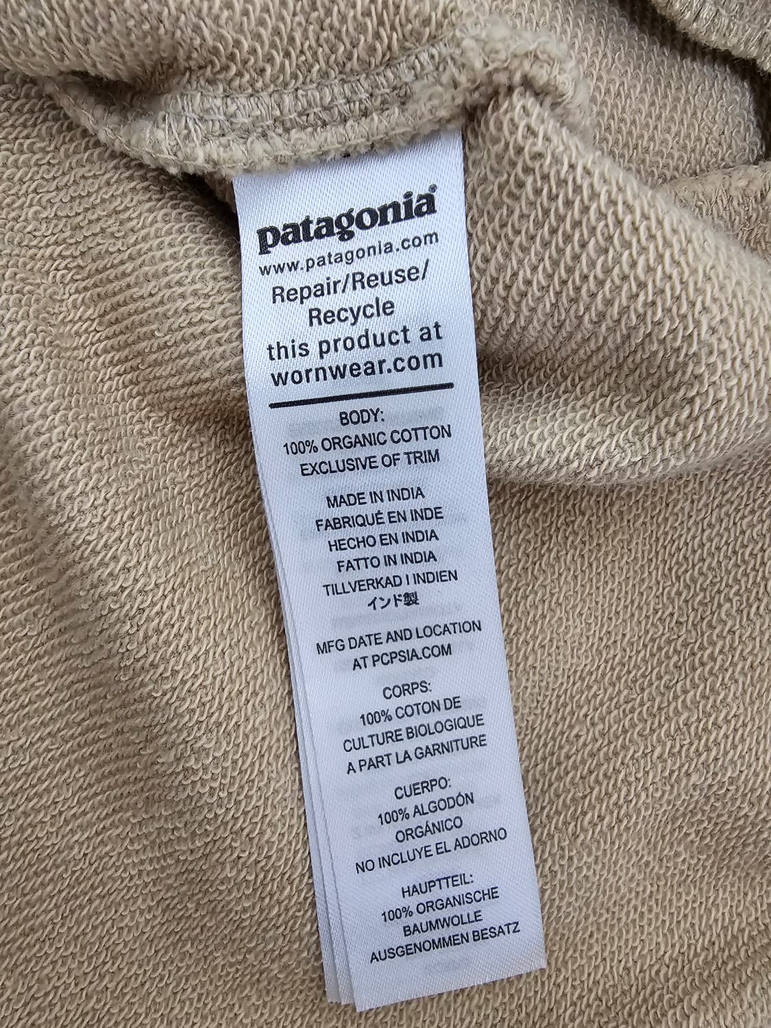 파타고니아 여성 맨투맨 S 상품이미지4