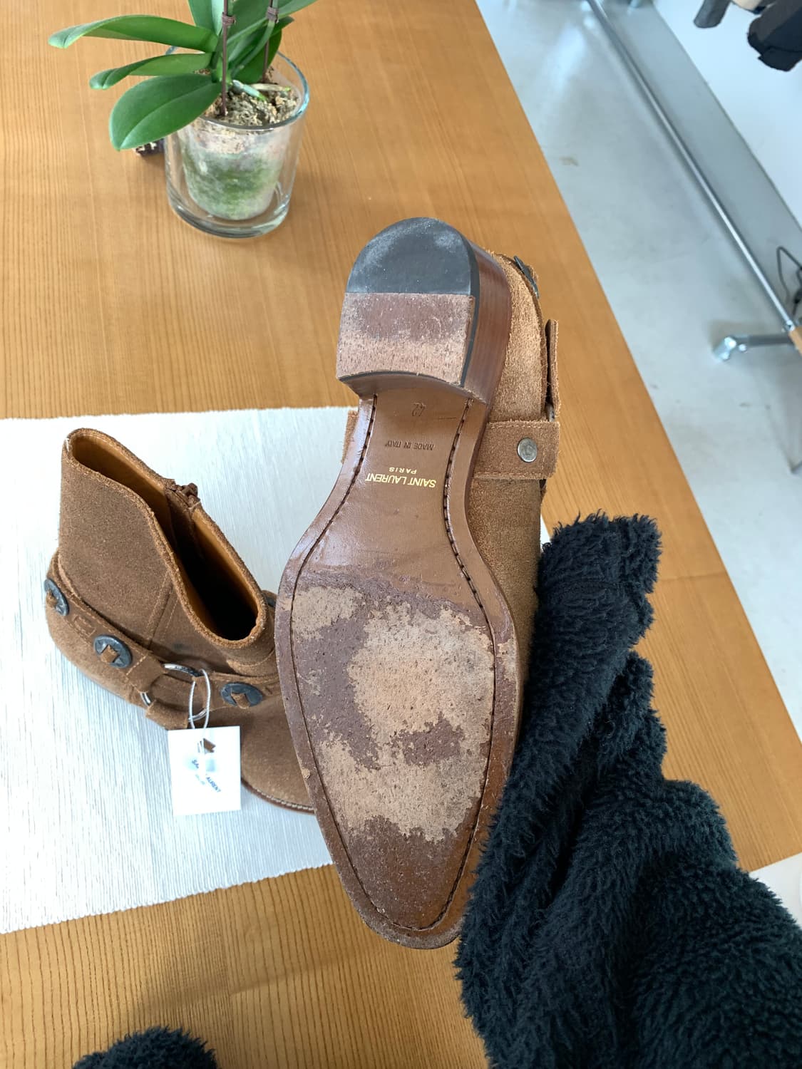 Saint Laurent 생로랑 와이어트 하네스 웨스턴 부츠 상품이미지3