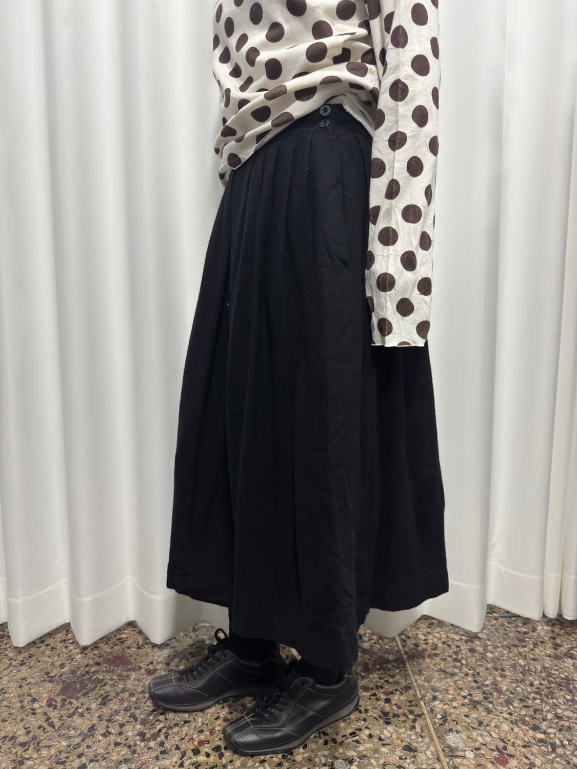 aylesbury wool midi skirt 상품이미지4