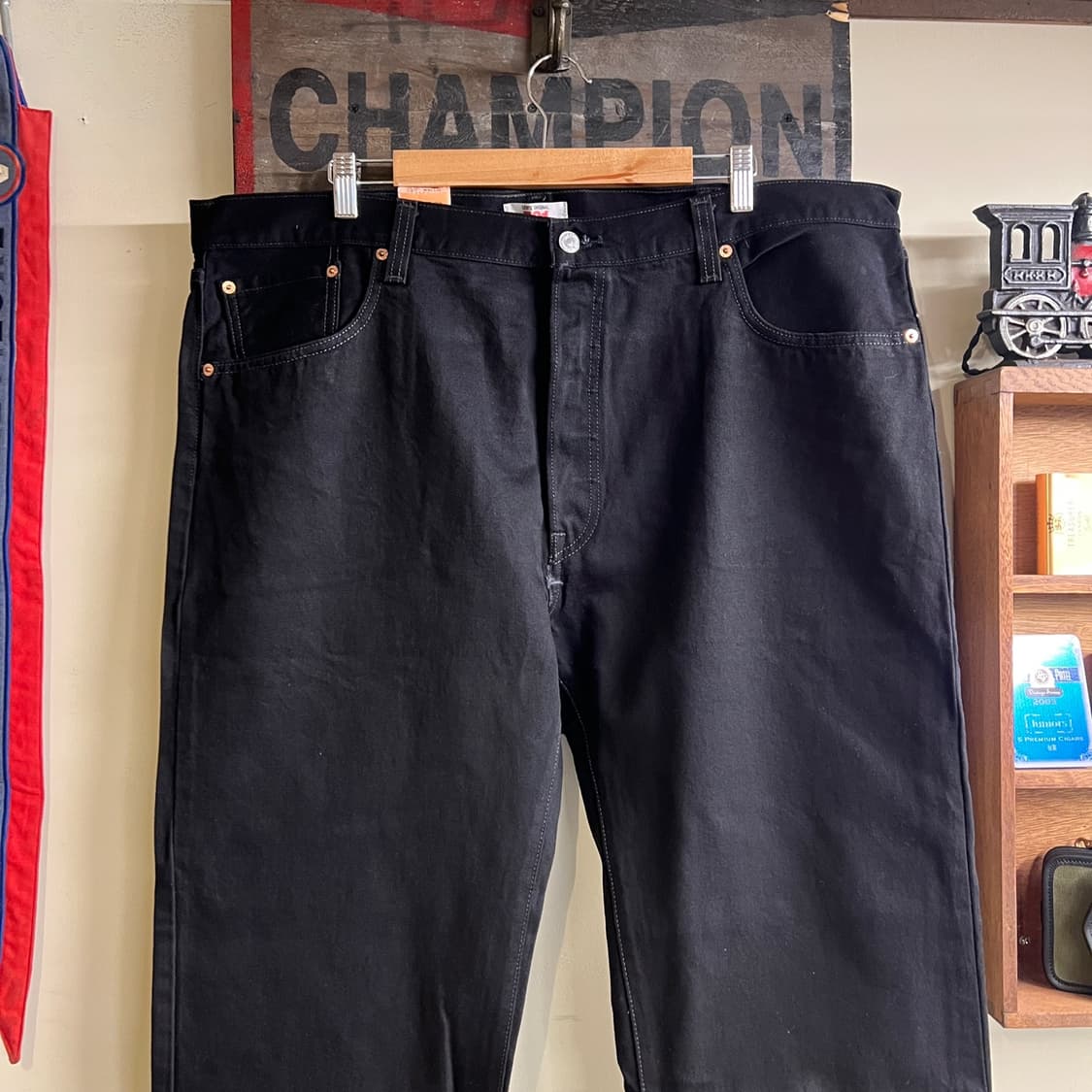 리바이스 501 블랙진 42x32 Size 데드스탁 260318-5 상품이미지2