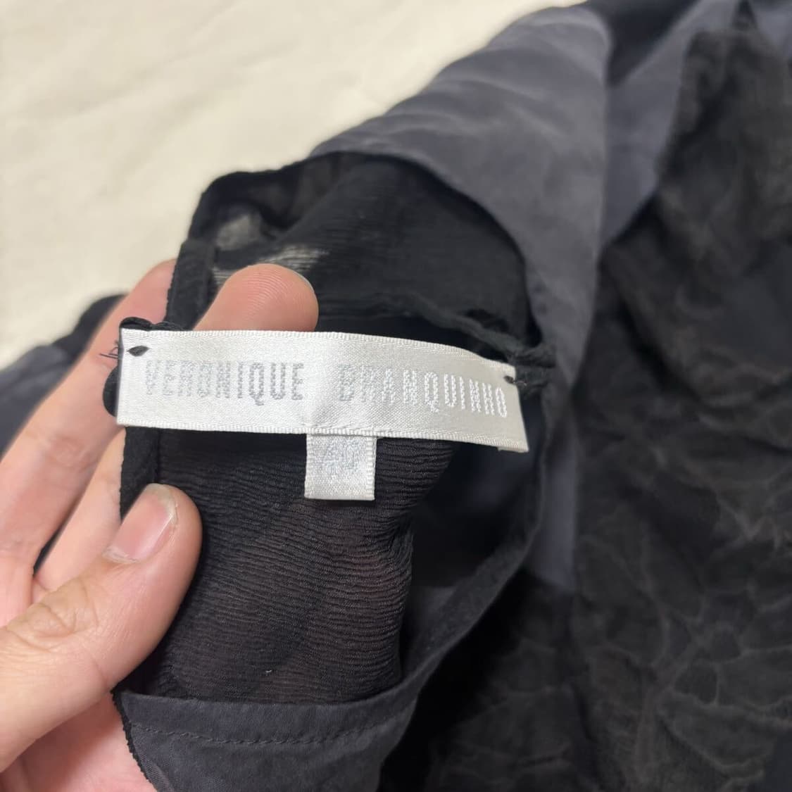 Veronique Branquinho silk cutsew shirt 상품이미지4