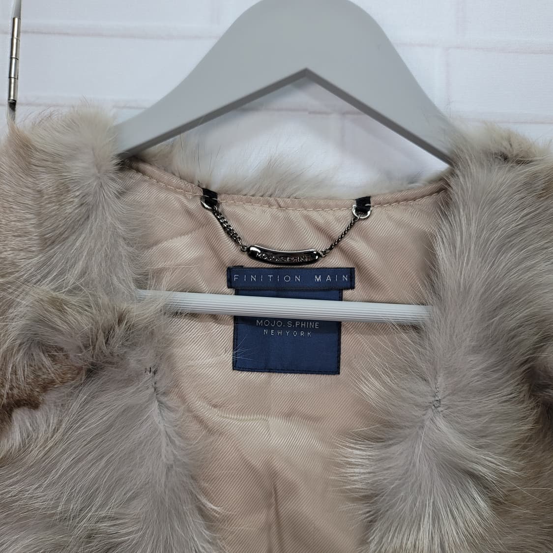 MOJO.S.PHINE 모조에스핀 여우털 베스트 조끼 S사이즈 상품이미지8