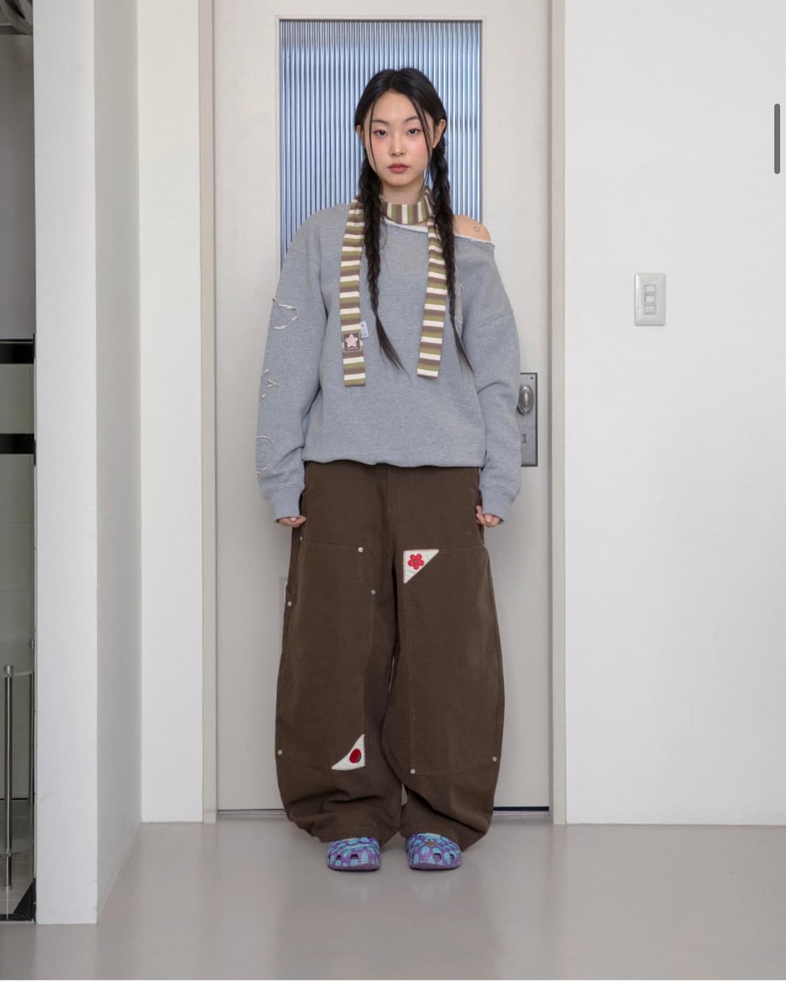 내일까지 판매! 루나키후 WXP082 시오리 더블니 벌룬 상품이미지1