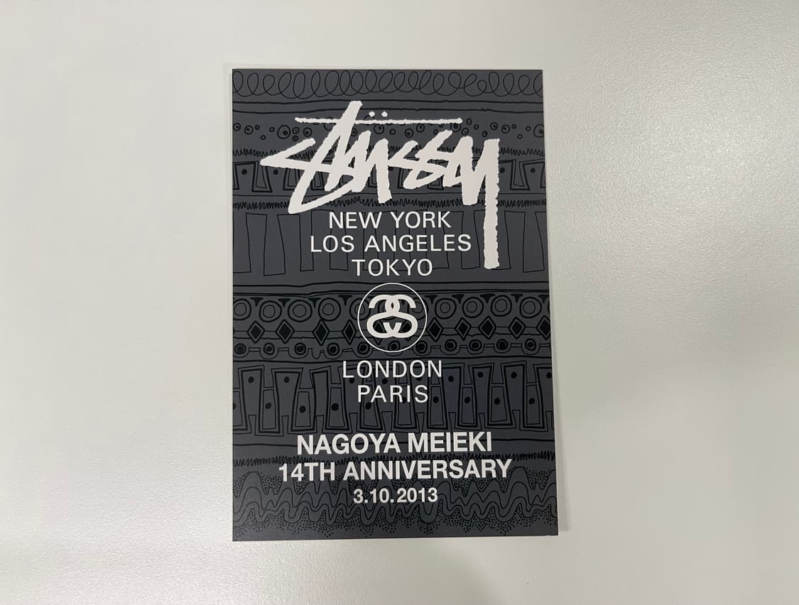 스투시 나고야 메이에키 챕터 한정판 아트 포토 2013 STUSSY 상품이미지2