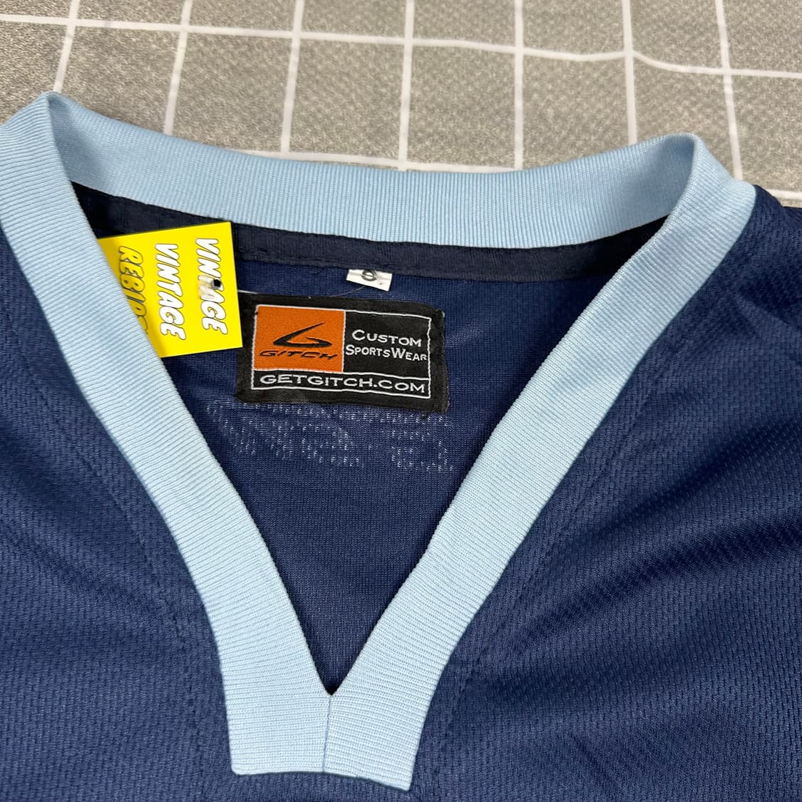 블록코어 빈티지 유니폼 풋볼 저지 웜업 S 상품이미지2