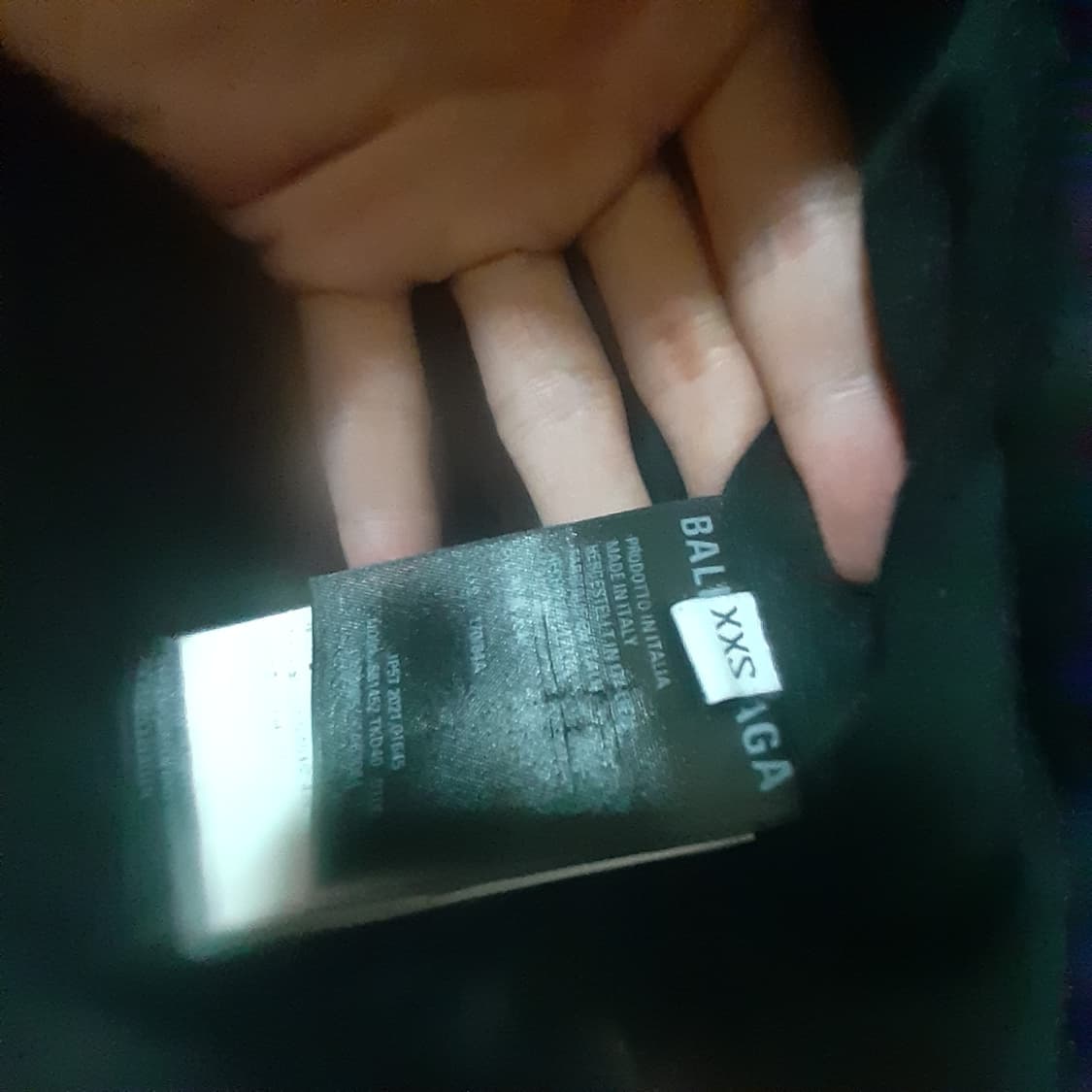 백화점판 발렌시아가 멀티로고 바람막이 상품이미지3