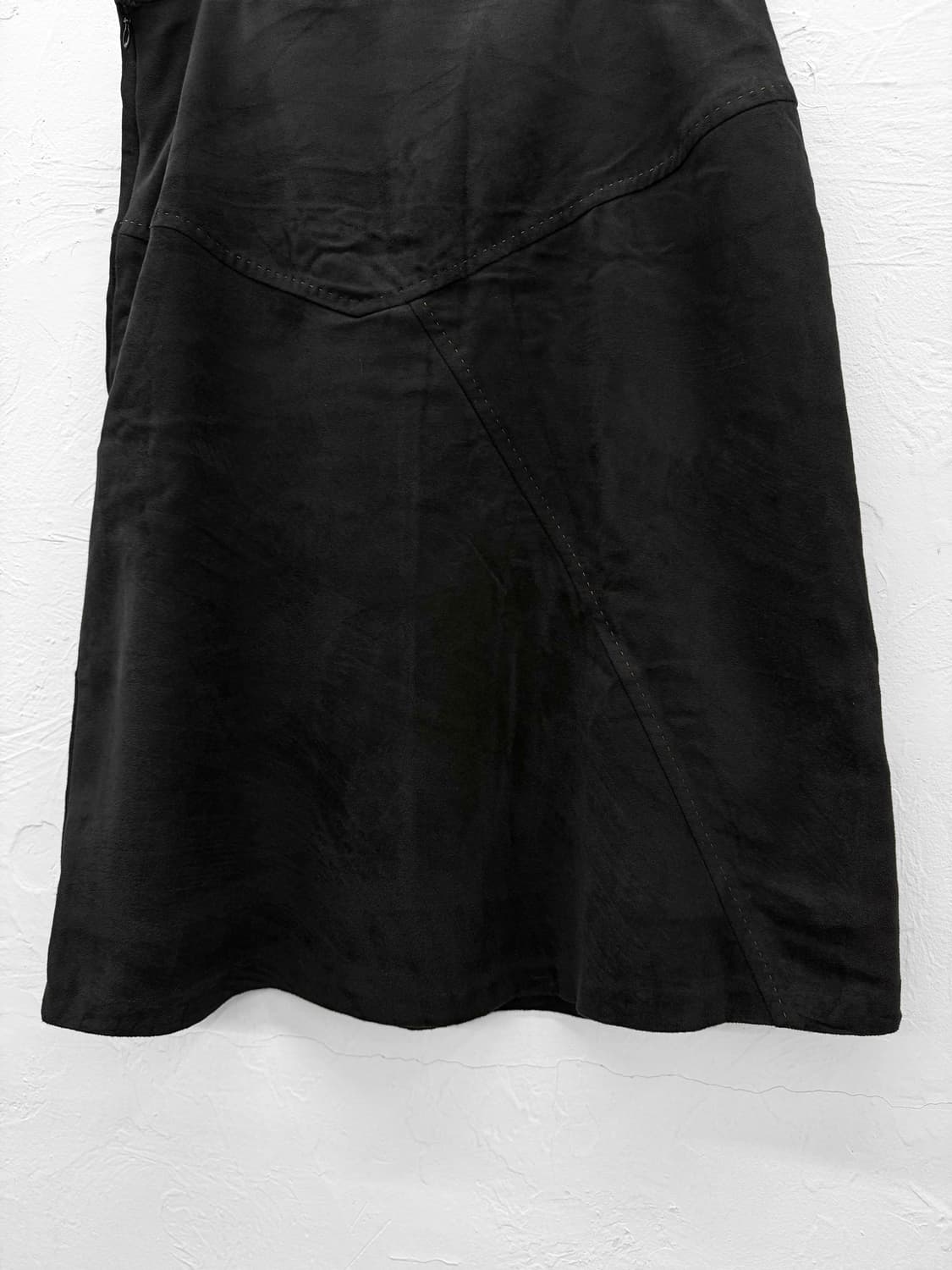 JPN 스웨이드 스티치 스커트 상품이미지4