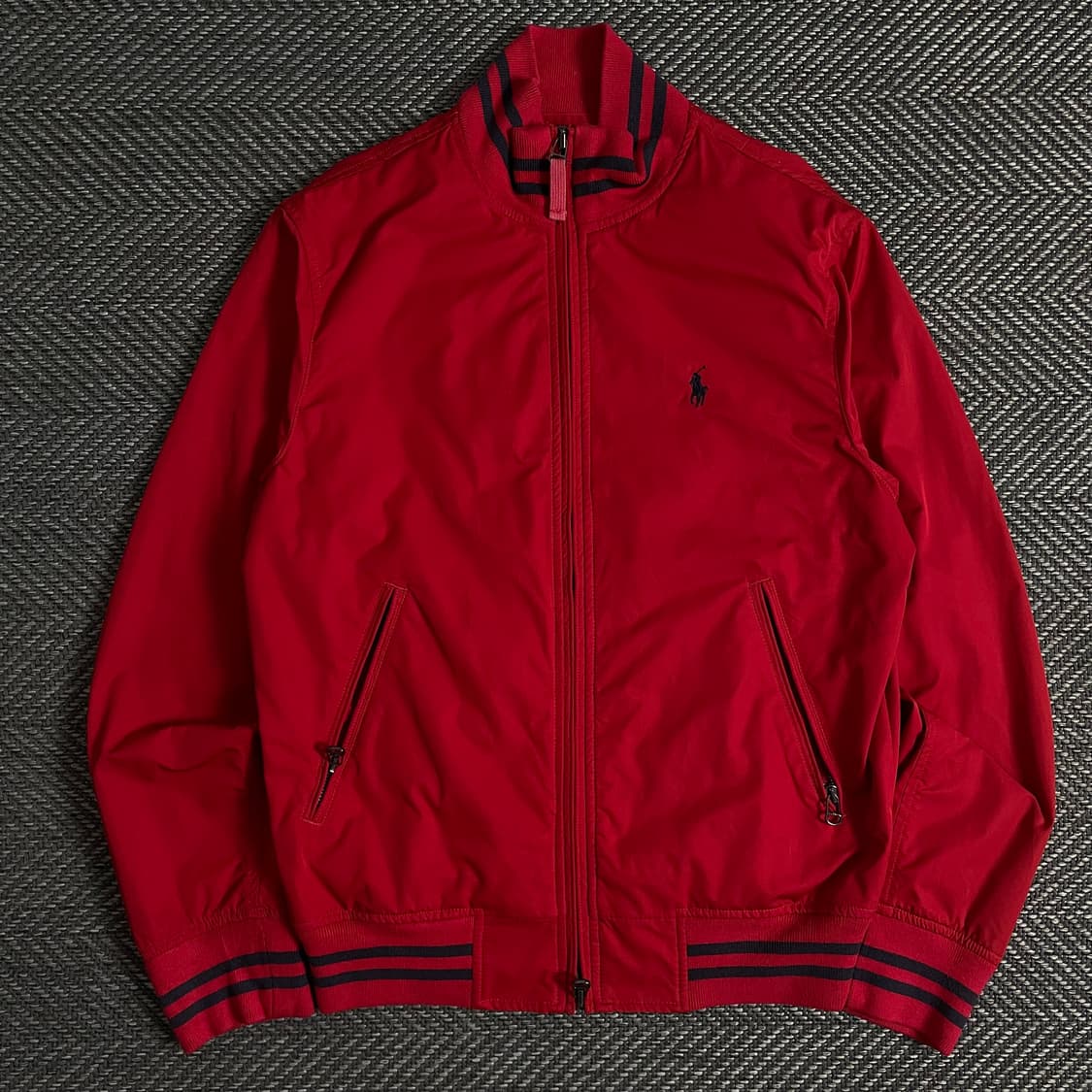 폴로 랄프로렌 포니 로고 트윌 코튼 해링턴 자켓o 3229 상품이미지1