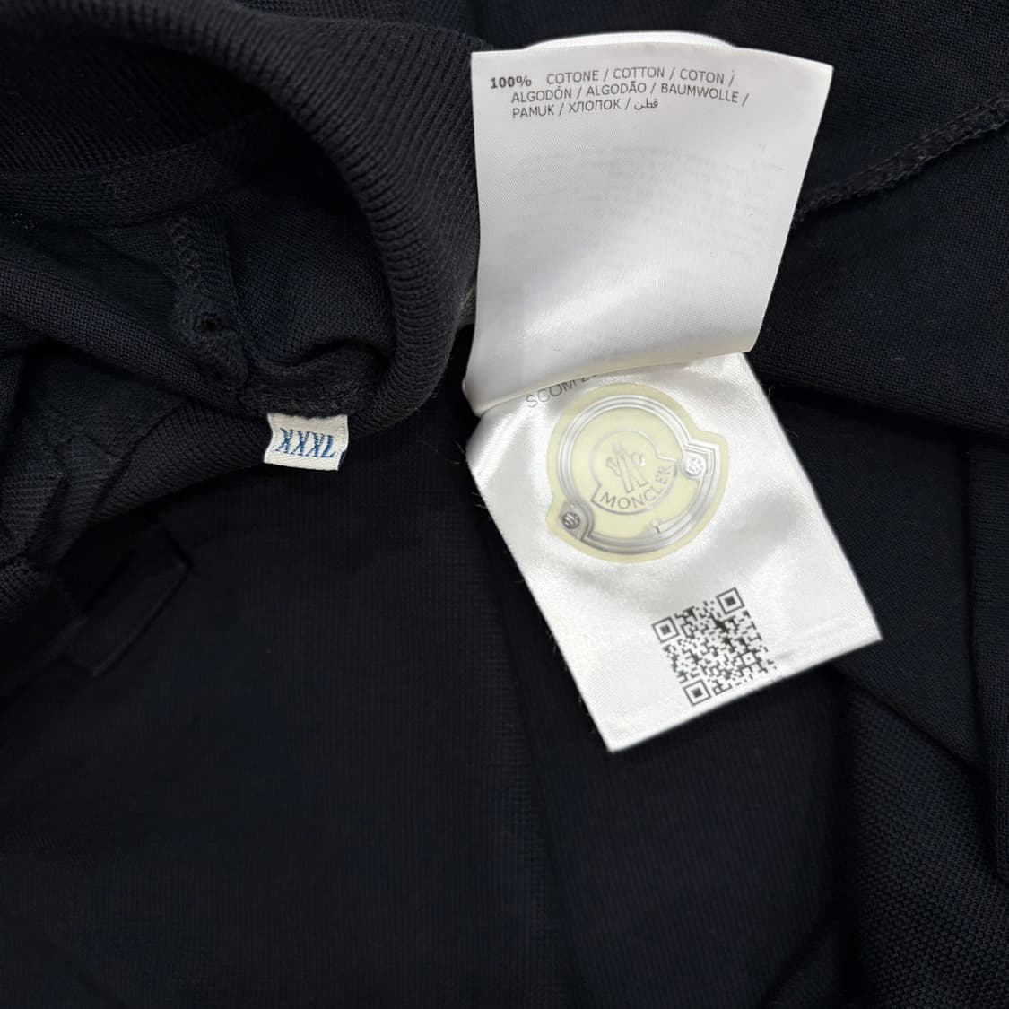 몽클레어 샤크 반팔 카라티 셔츠 (XXXL) 실측 XL 정도 몽클레르 상품이미지4