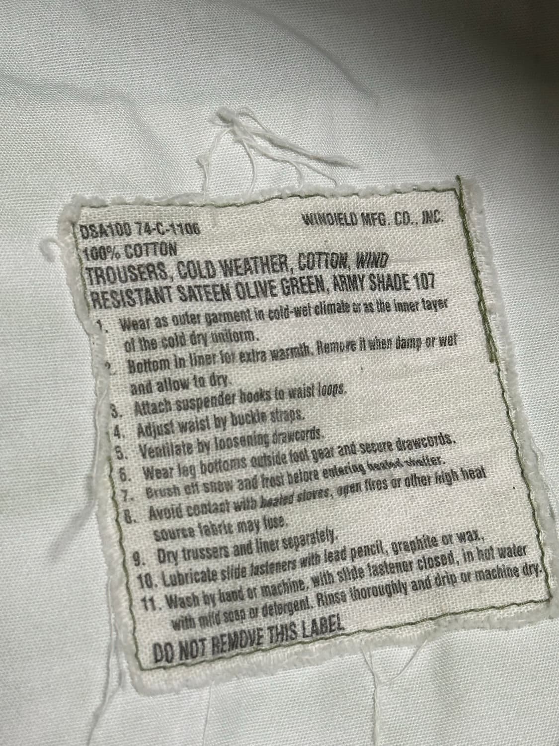 오리지널 M65 필드팬츠 상품이미지3