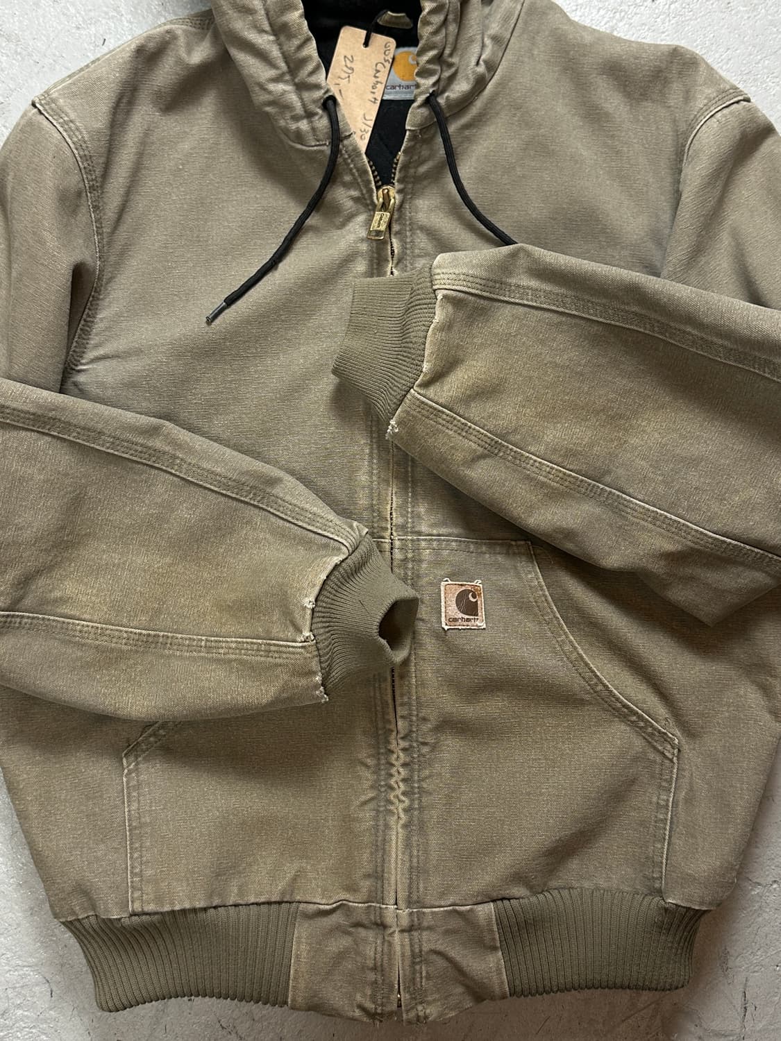 00's OG 칼하트 J130 액티브 자켓 칼하트 DES 후드 자켓 상품이미지8